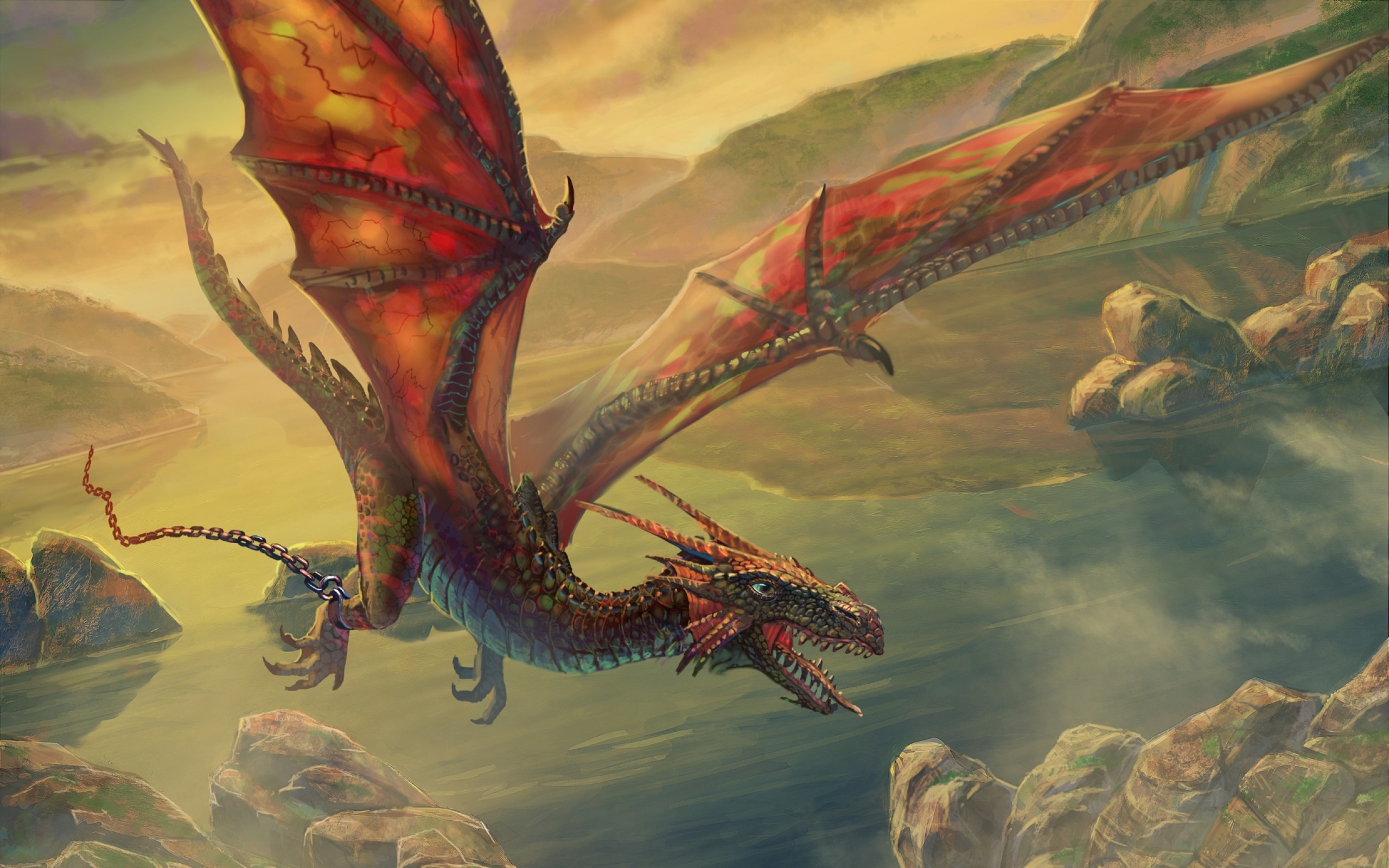 Dragon of the First Pillar - Rare Dragon Light Creature 