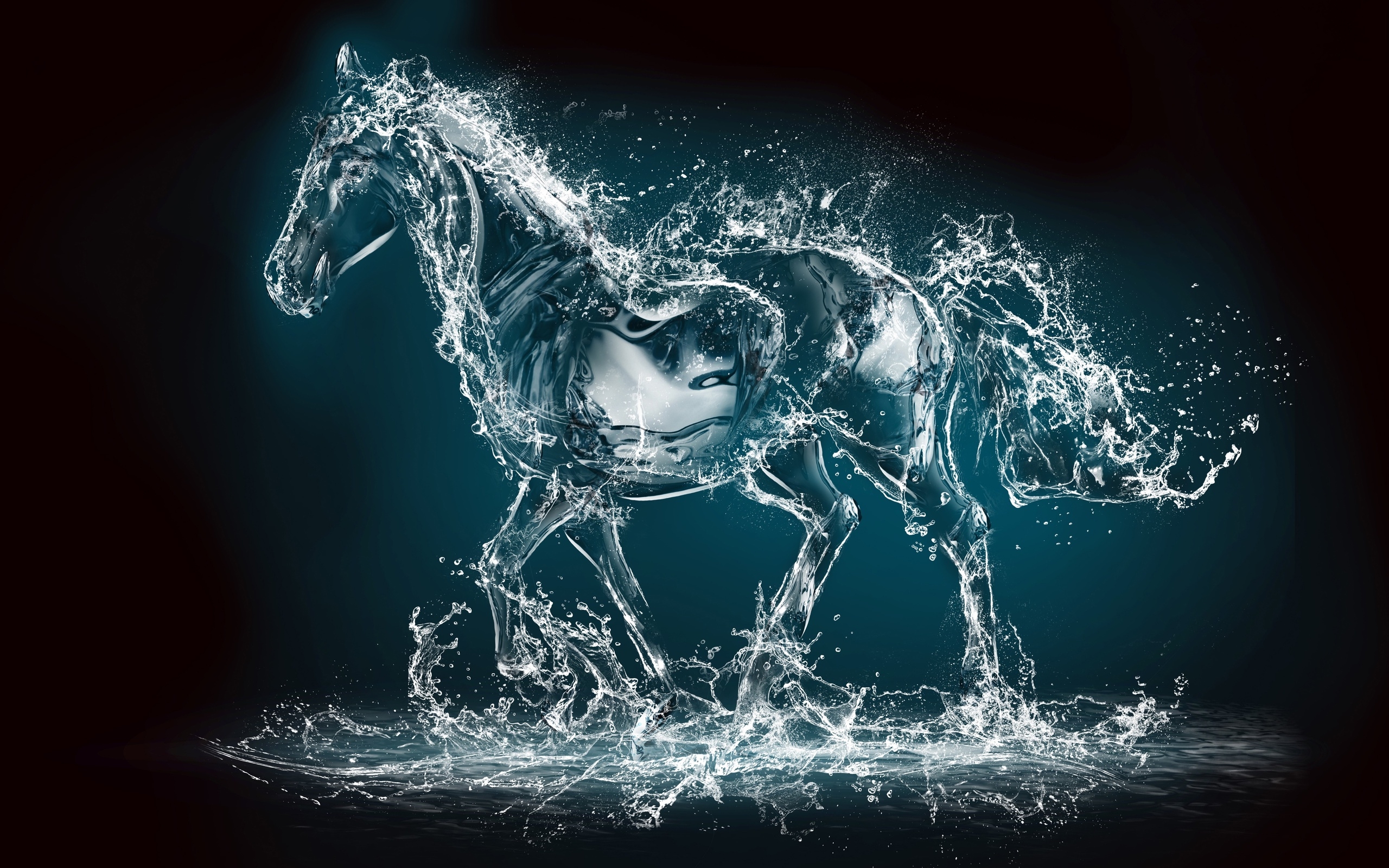 Water Horse 3D Wallpapers HD / Desktop and Mobile Backgrounds