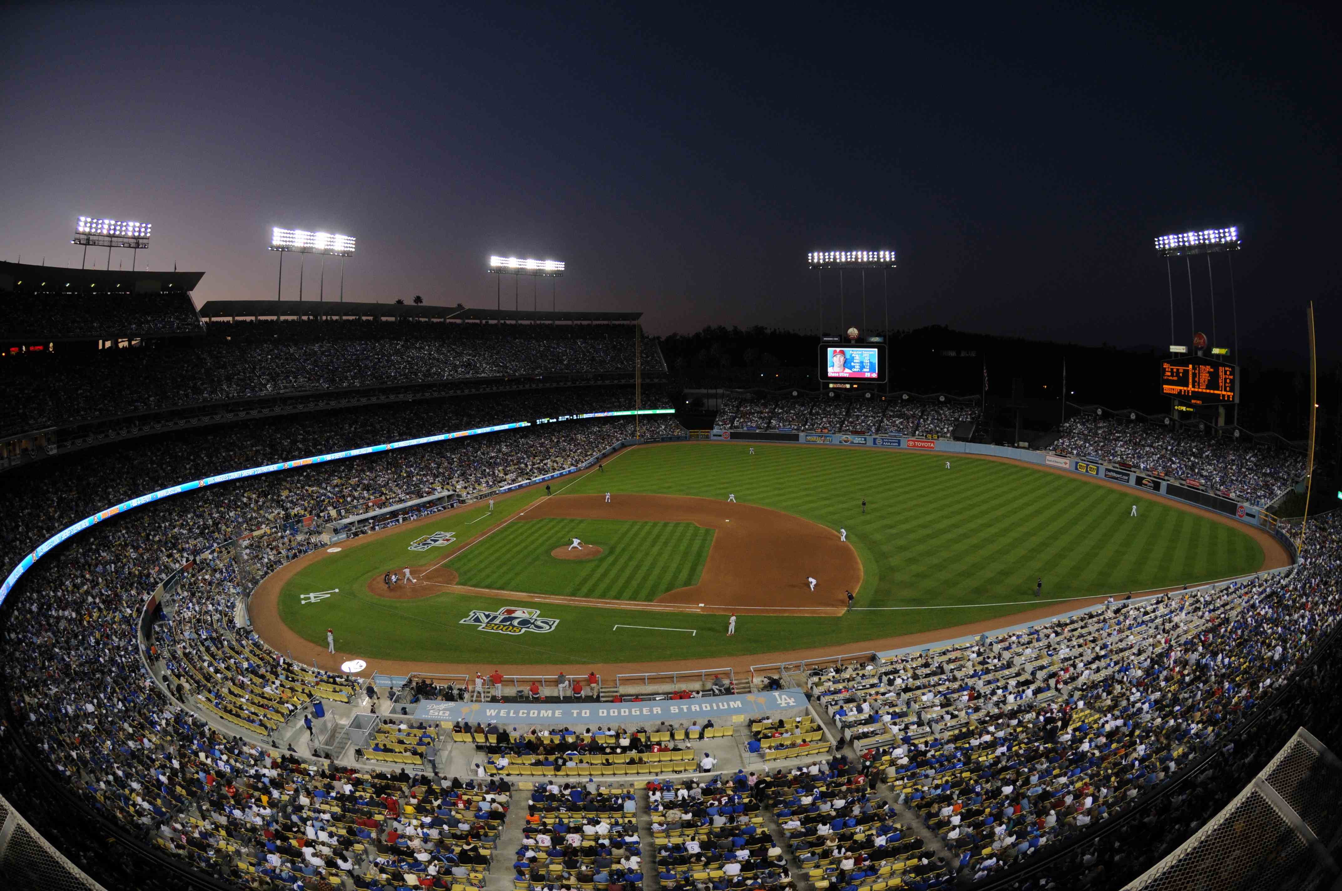 Los Angeles Dodgers Baseball Stadium Wallpapers HD / Desktop and Mobile