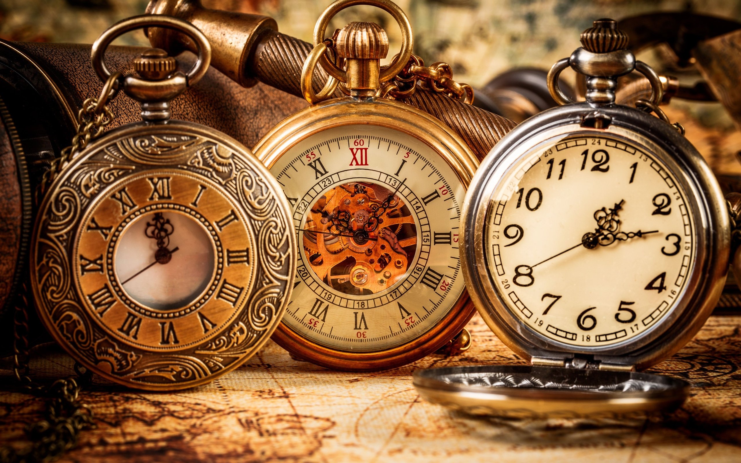 Retrp Antique Pocket Watches Wallpapers HD / Desktop and Mobile Backgrounds