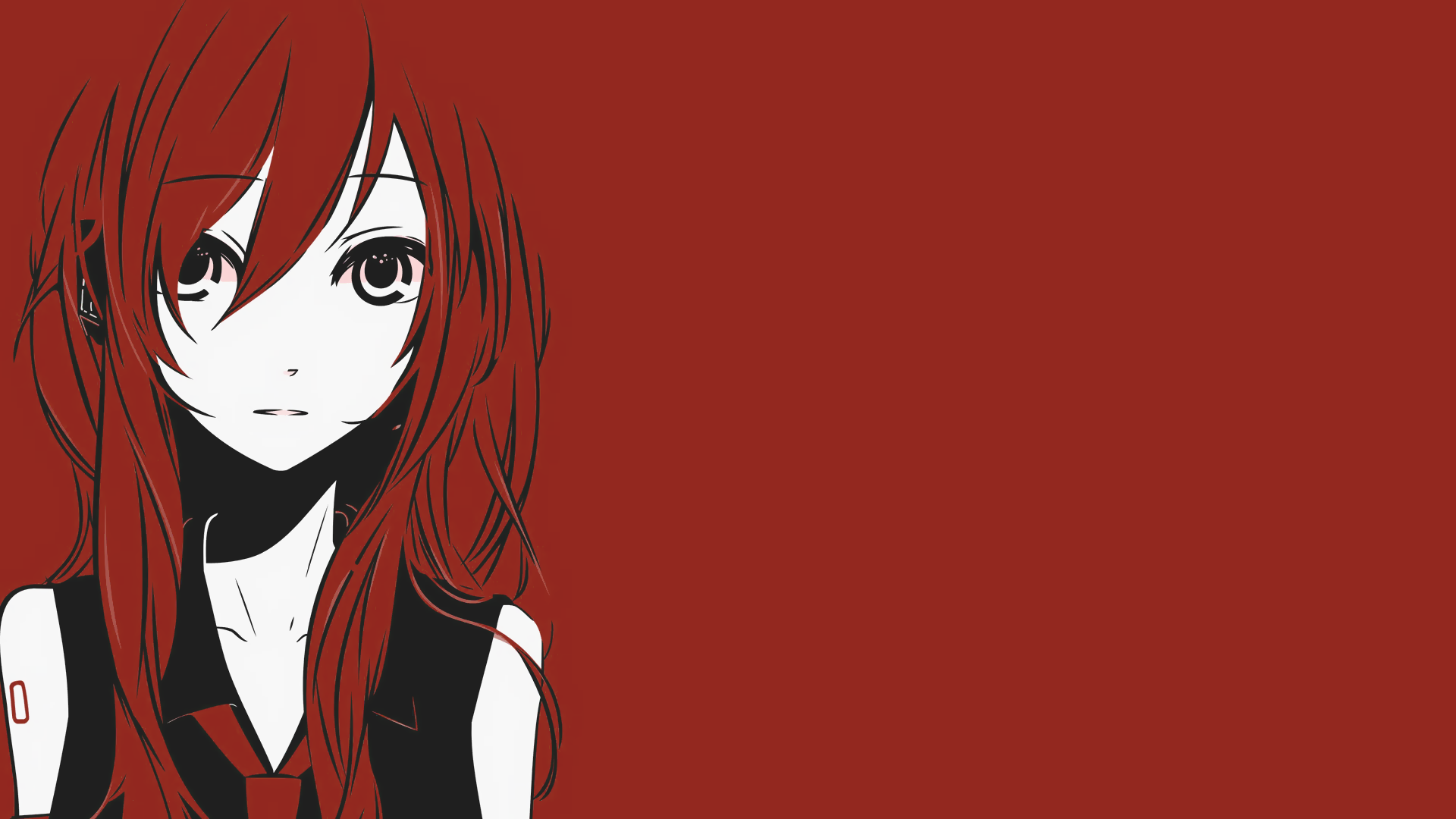 red, Vocaloid, Hatsune Miku, Anime Wallpapers HD / Desktop ...