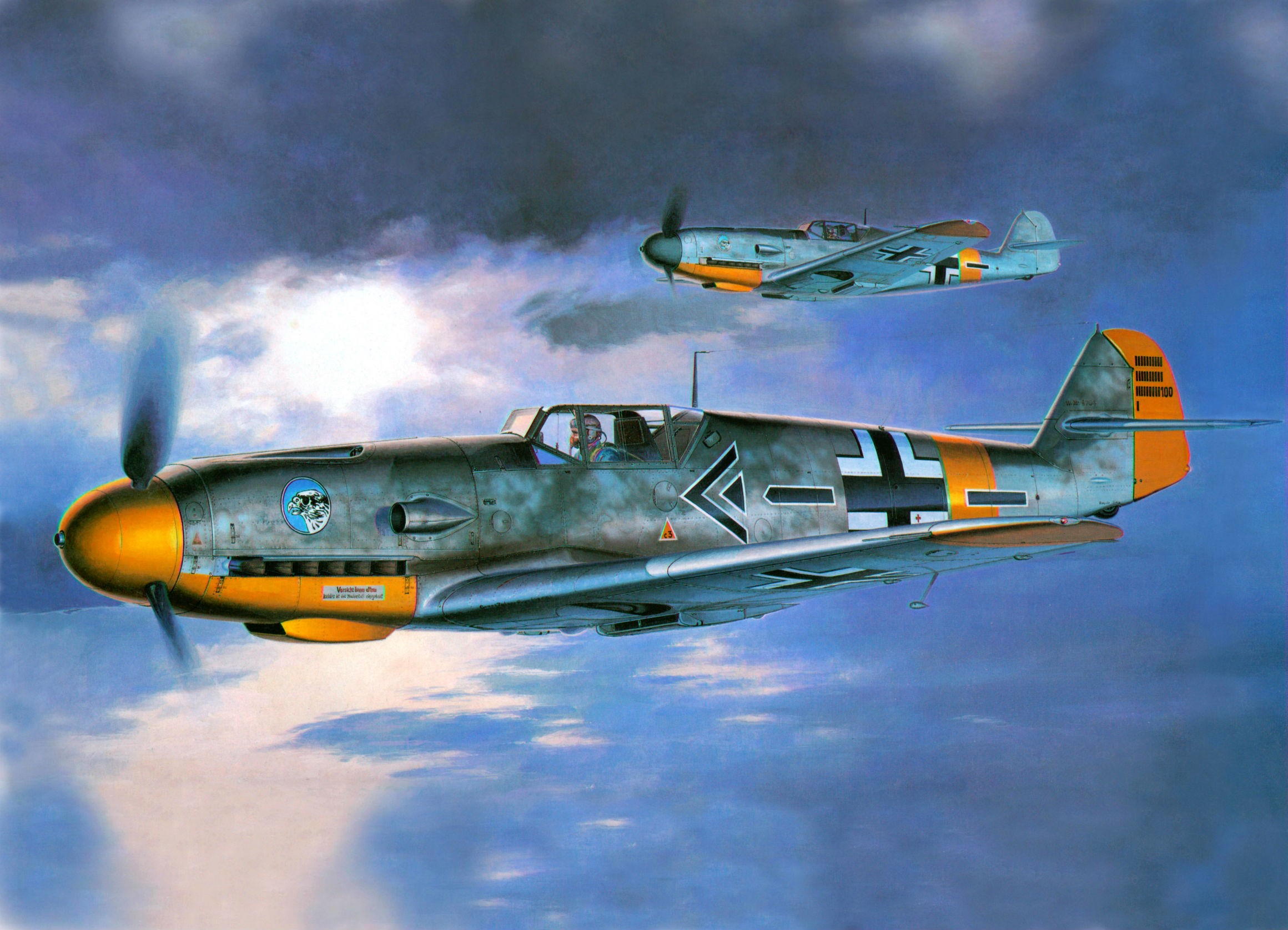 Messerschmitt Messerschmitt Bf 109 Luftwaffe Aircraft Military