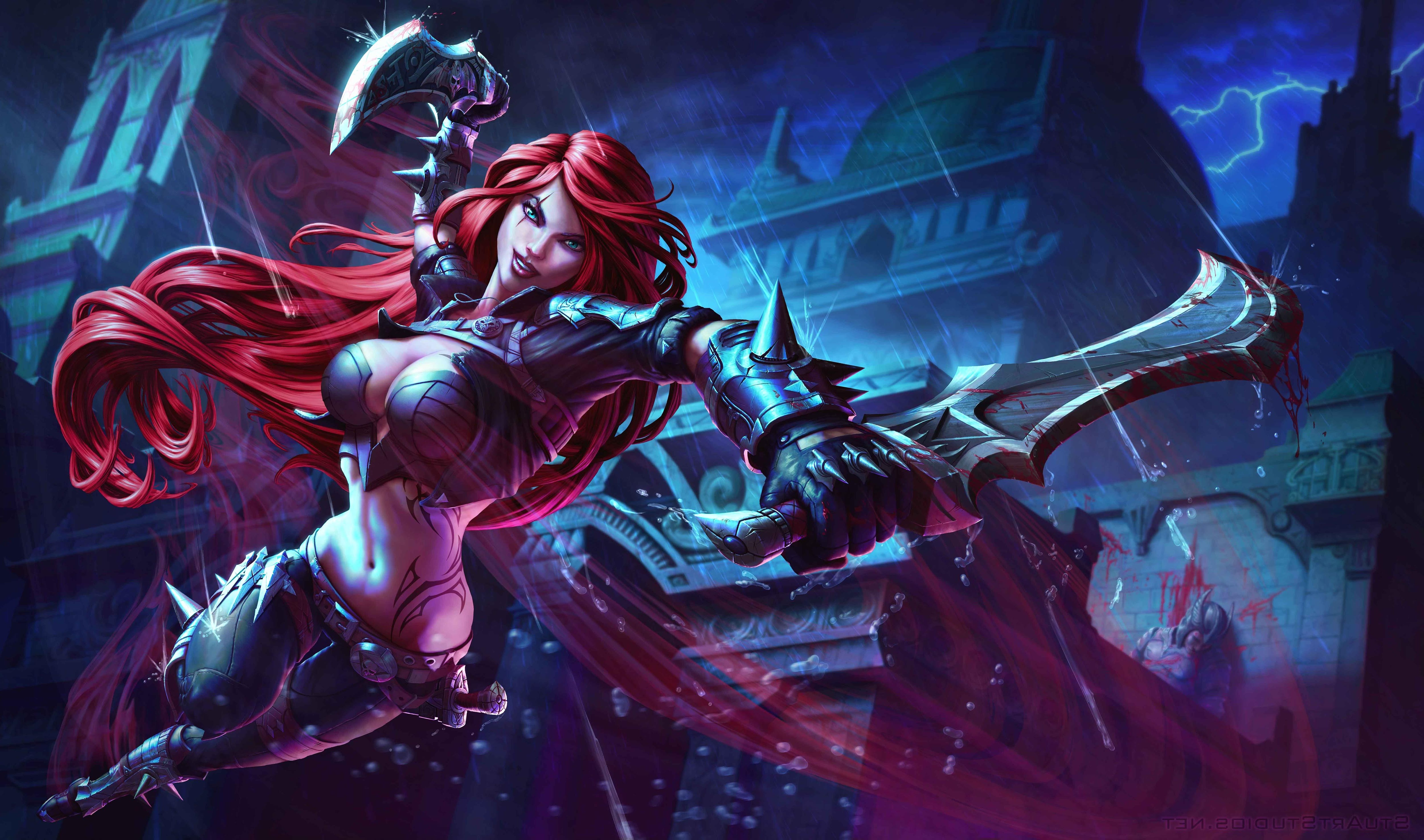 Katarina, League Of Legends Wallpapers HD / Desktop and Mobile Backgrounds
