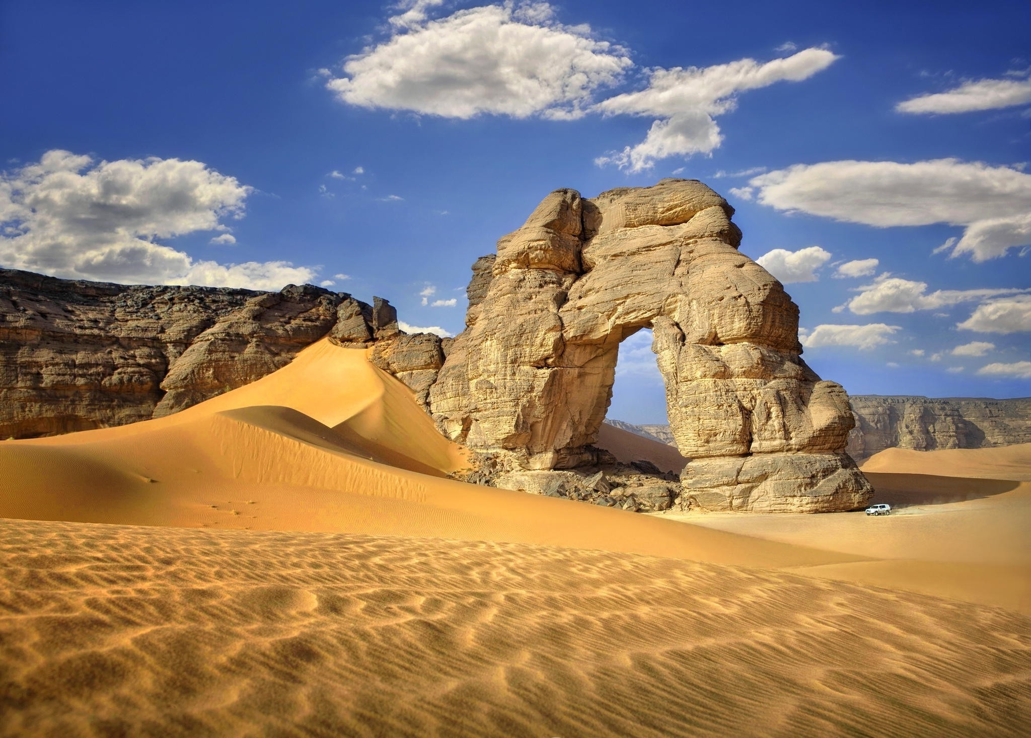 nature, Landscape, Desert, Arch, Sahara, Libya, Sand Wallpapers HD / Desktop and Mobile