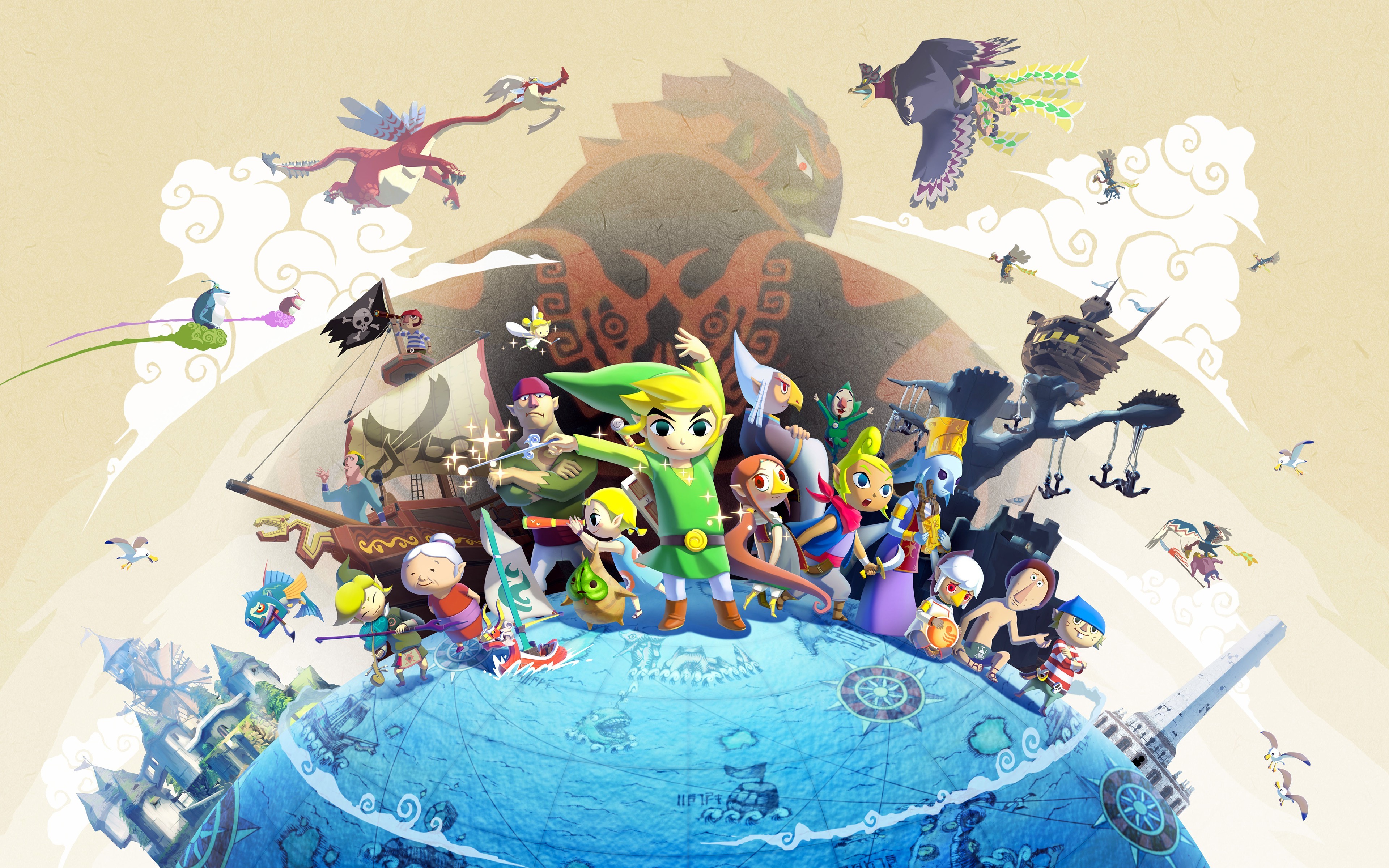The Legend Of Zelda: Wind Waker, Video Games, Link, Windwaker ...