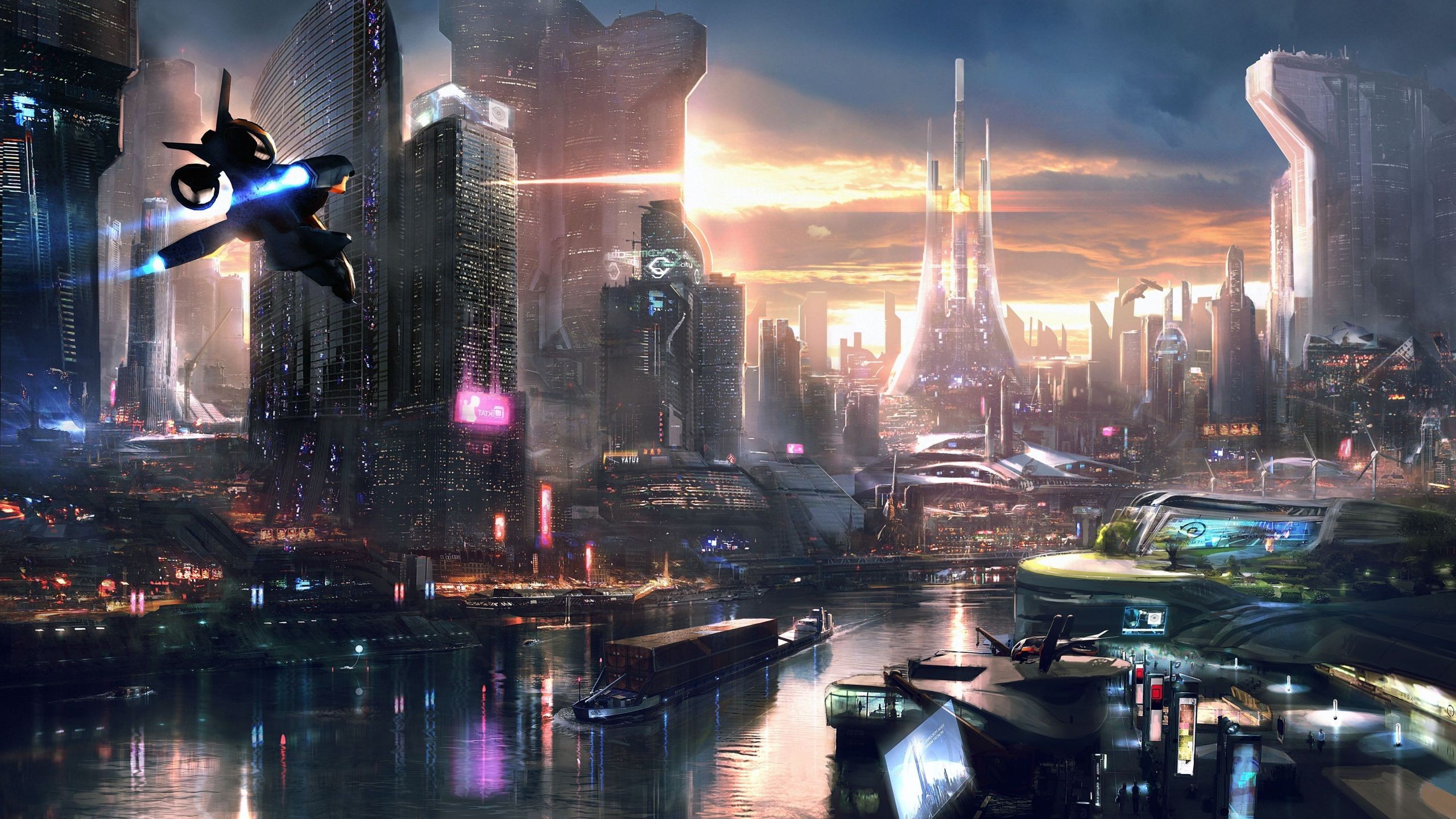 Remember Me, Video Games, City, Futuristic, Cityscape, Concept Art, Science Fiction Wallpapers 