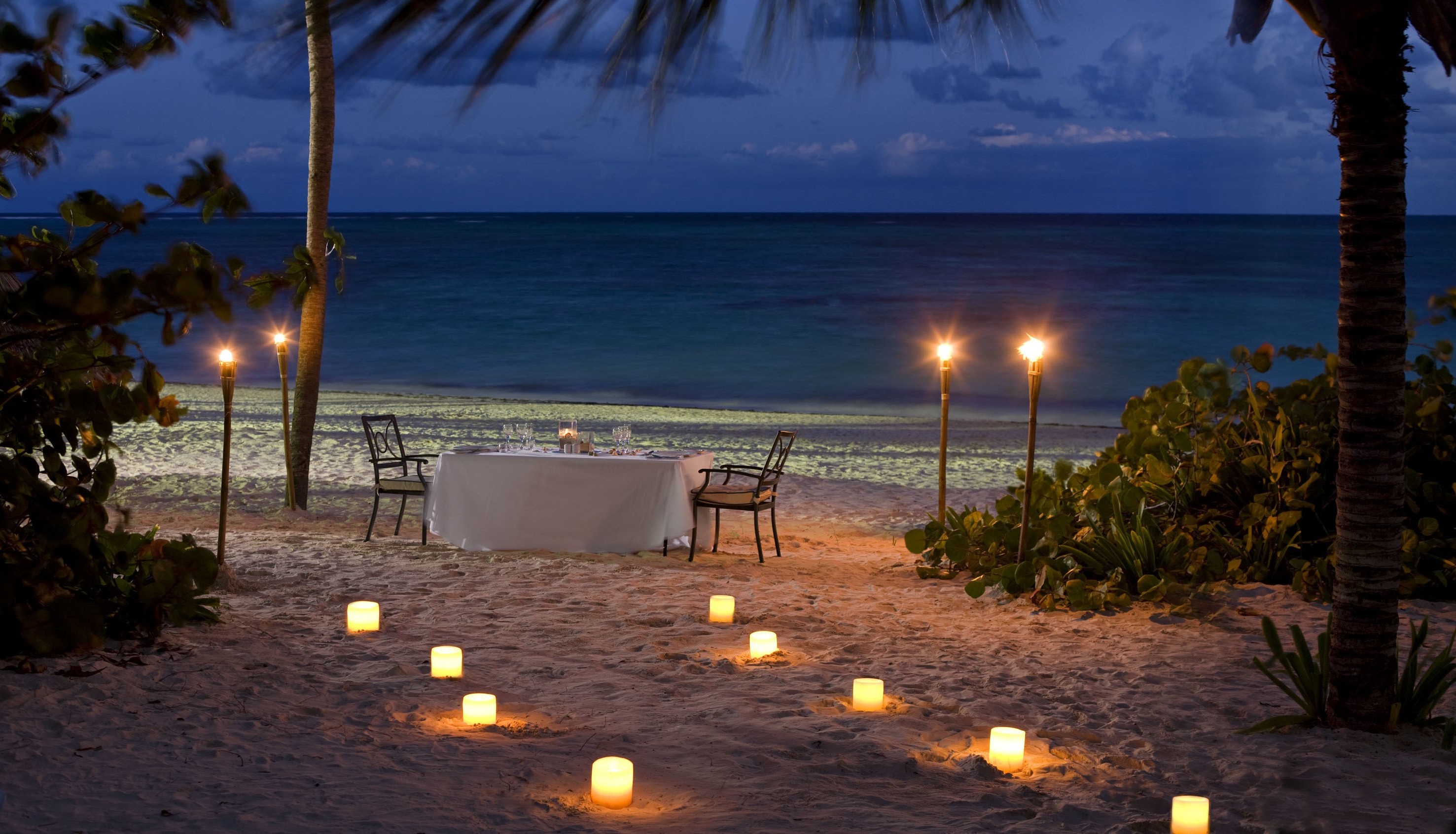 Vacations, Candles, Sea, Beach, Landscape Wallpapers HD / Desktop and