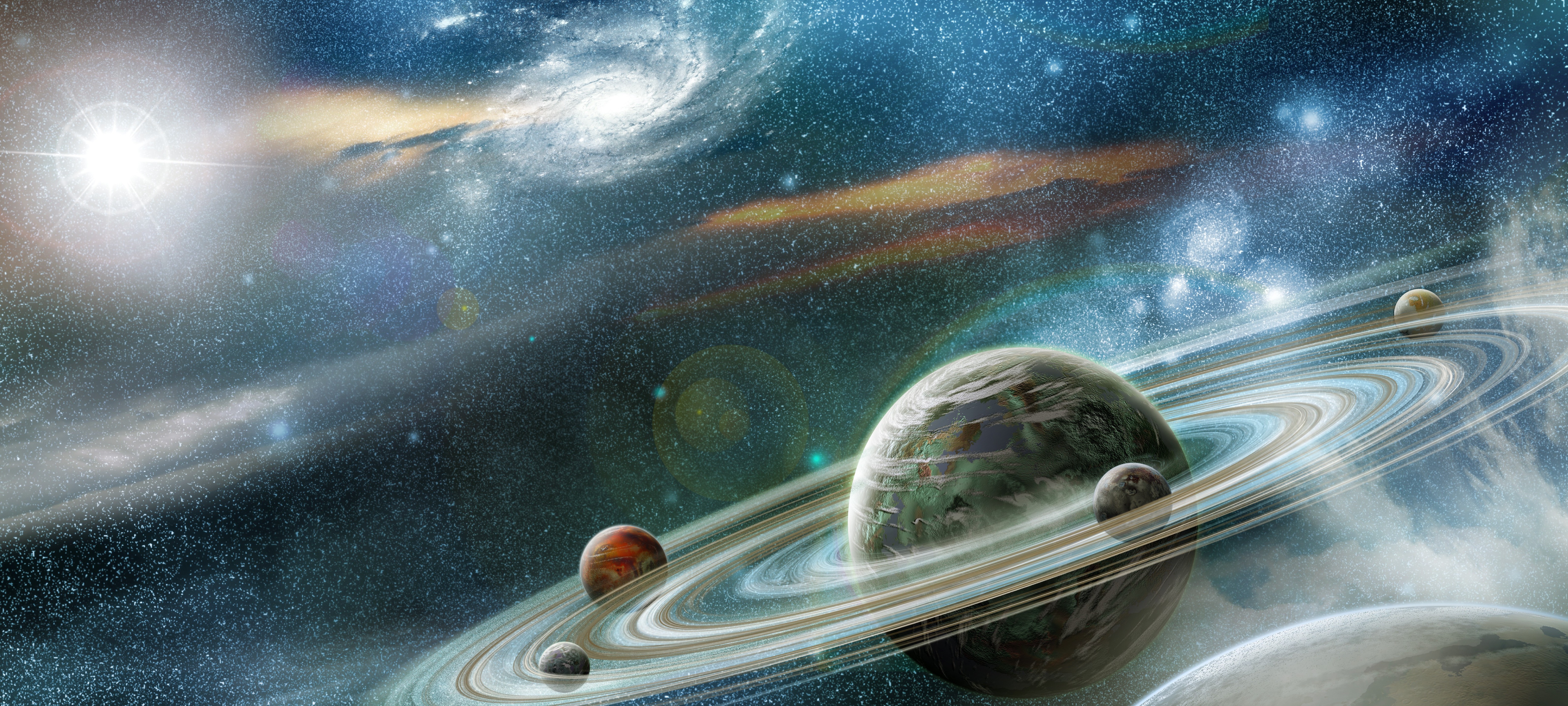 Space Planet Universe Space Art Wallpapers Hd Desktop And Mobile