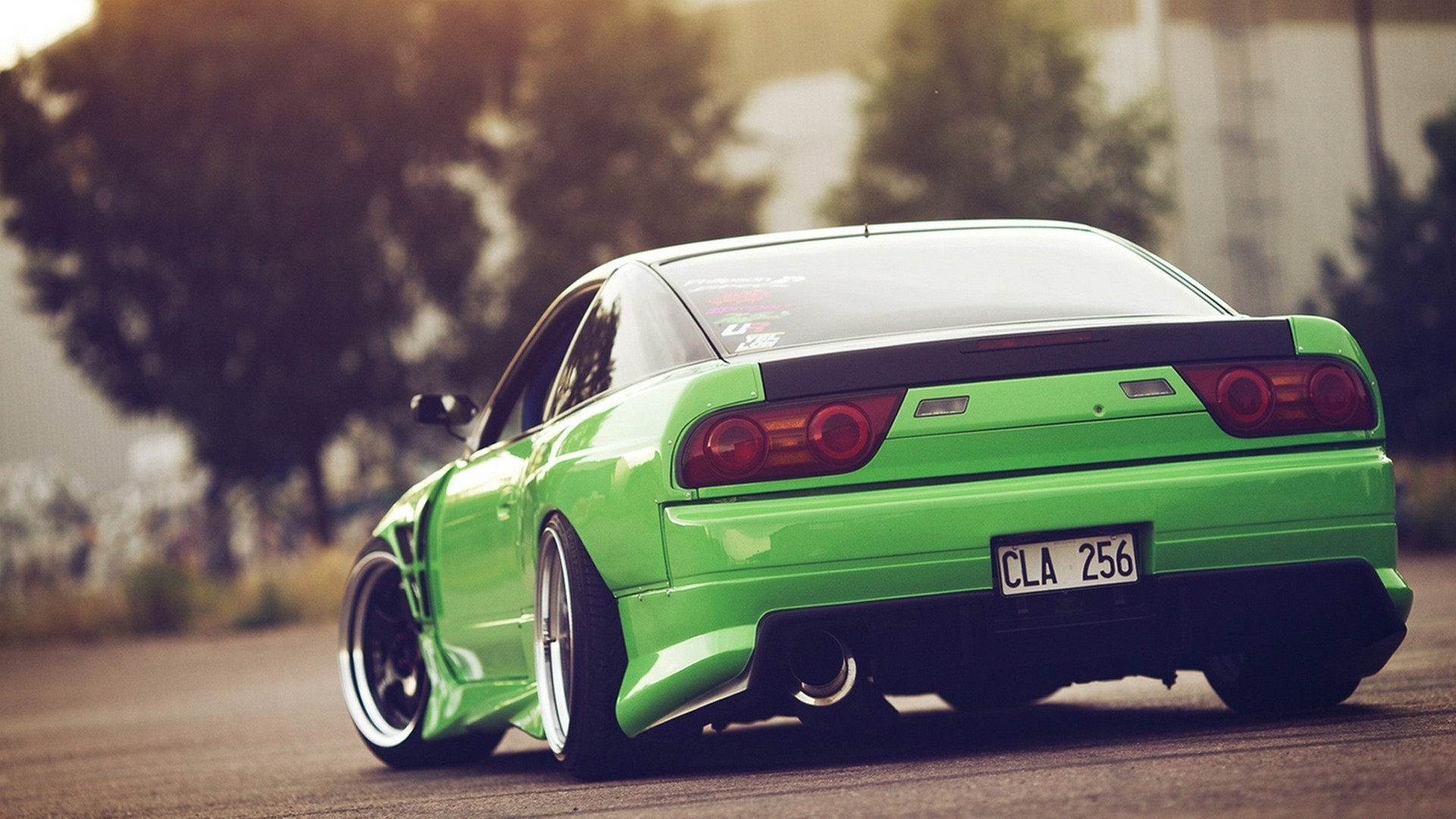 Nissan, 240sx, Green, JDM, Car, Stance Wallpapers HD \/ Desktop and Mobile Backgrounds