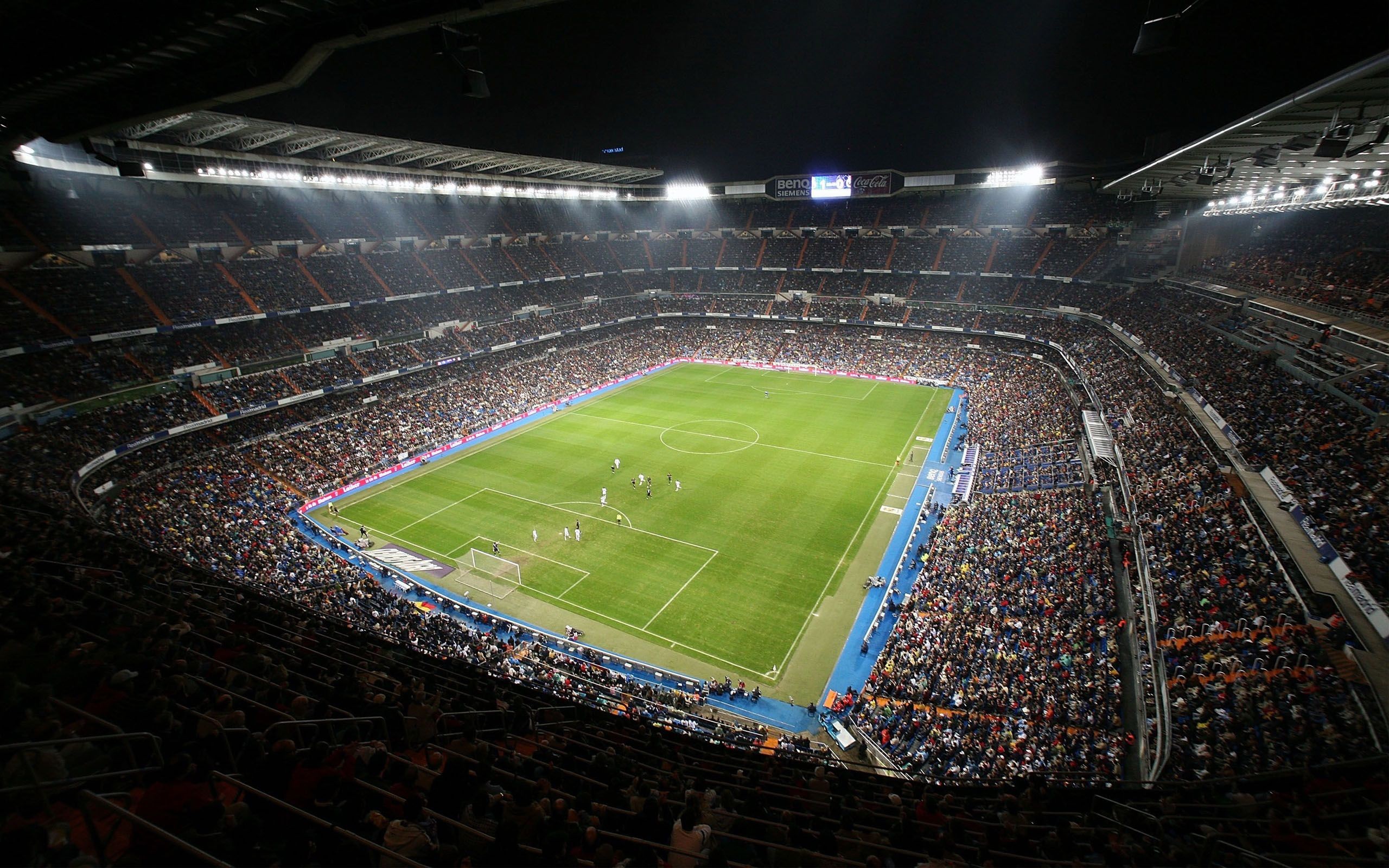 Santiago Bernabeu Stadium Soccer Real Madrid Spain Madrid