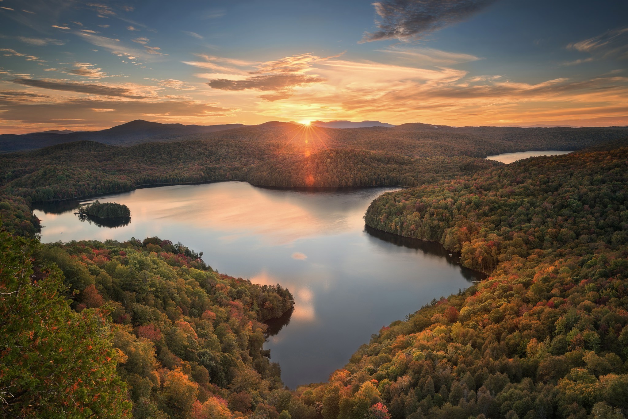 landscape, Vermont, Pond Wallpapers HD / Desktop and Mobile Backgrounds