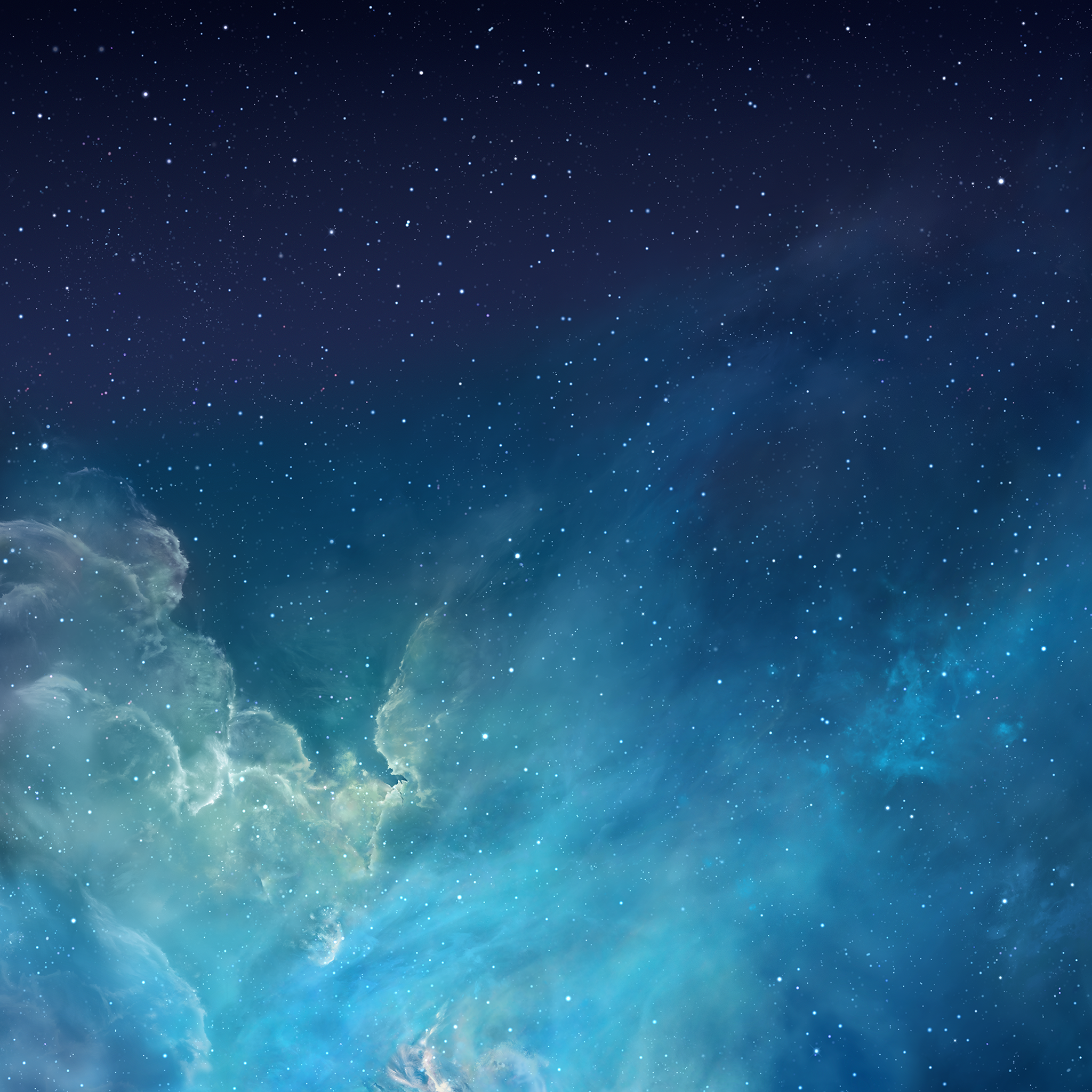 Apple Inc., Galaxy, Space, Sky, IOS 7 Wallpapers HD