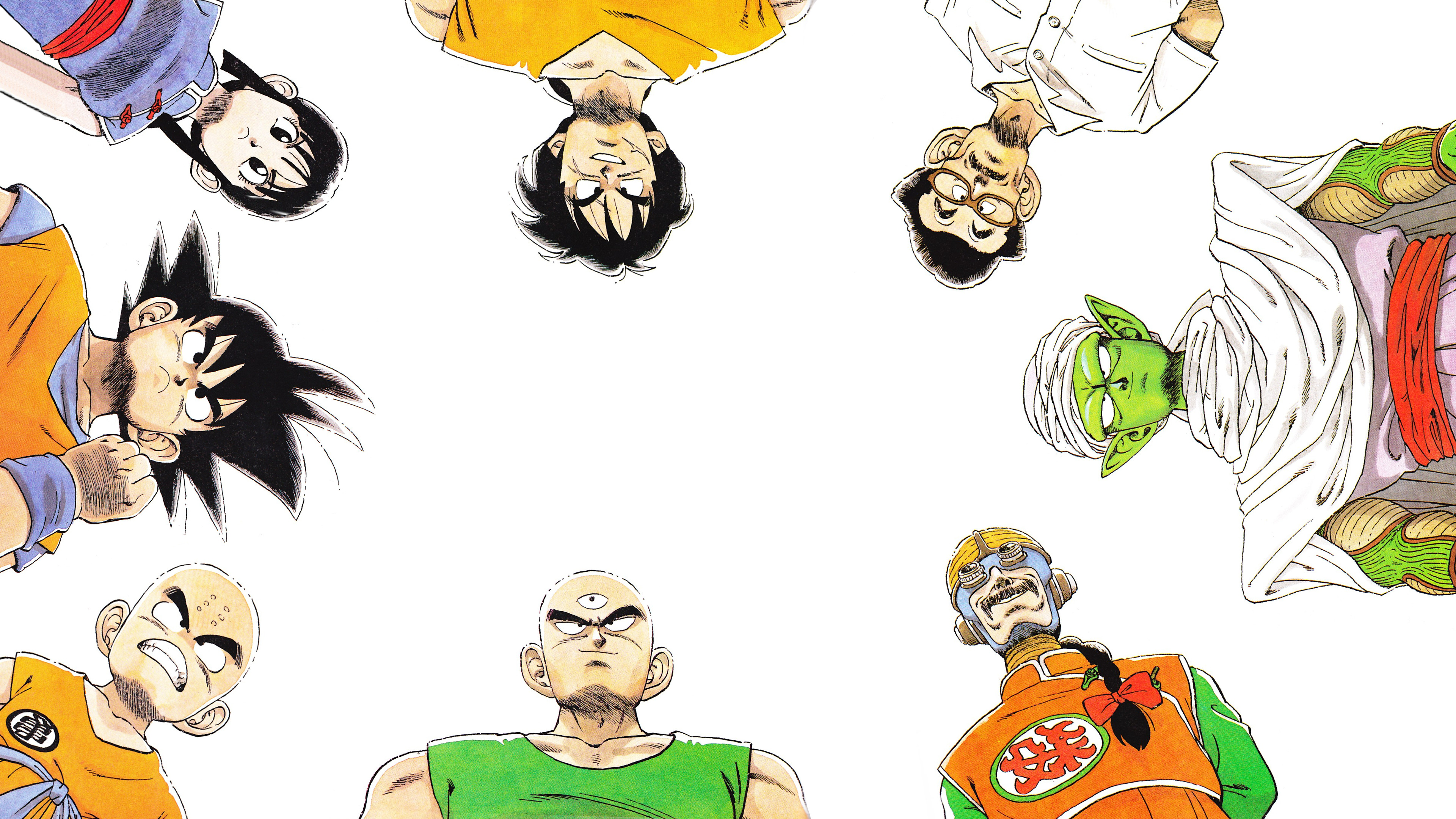 Dragon Ball Z, Son Goku, Krillin, Chi Chi, Tien Shinhan, Piccolo, Yamcha  Wallpapers HD / Desktop and Mobile Backgrounds