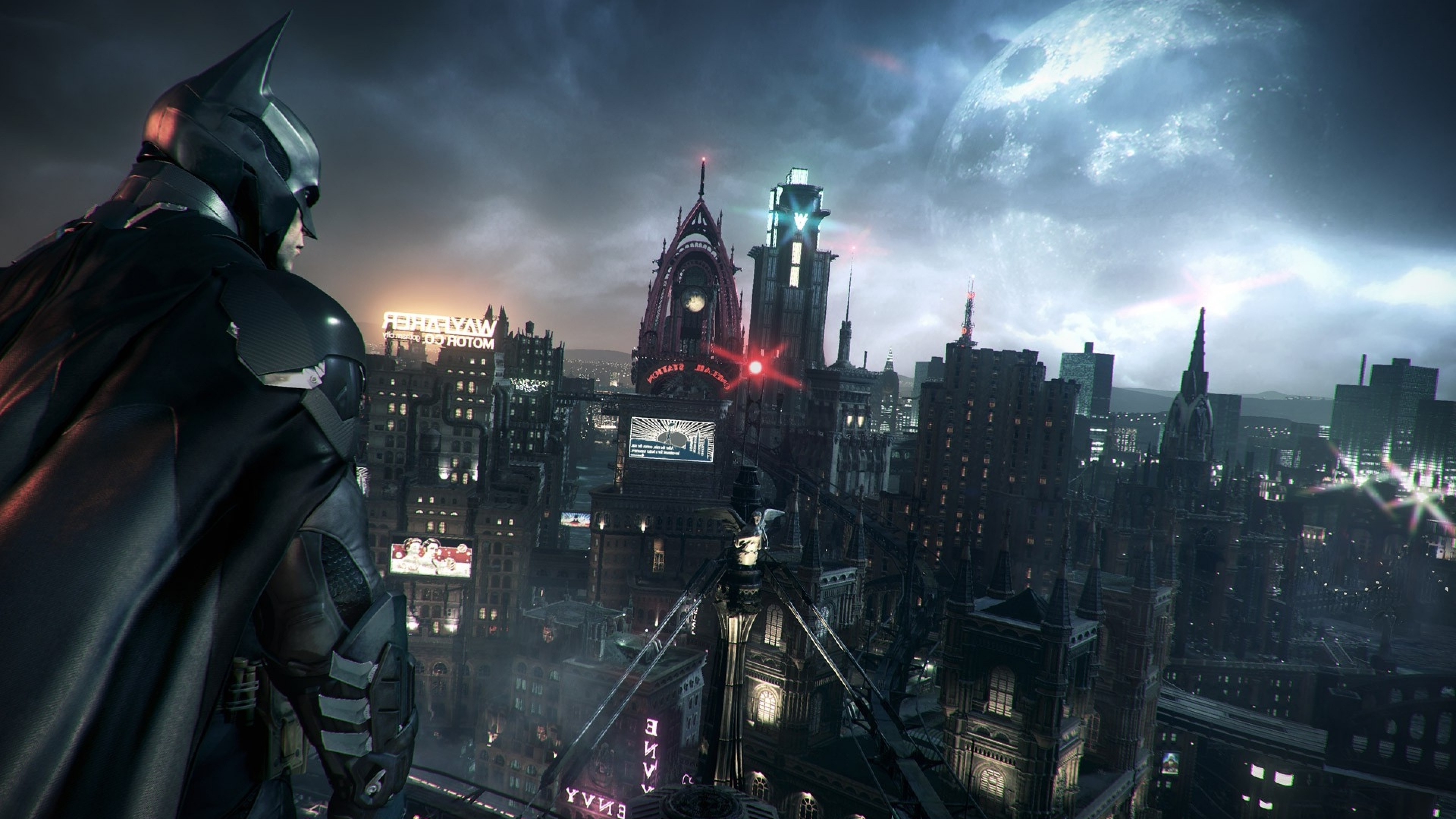 Batman: Arkham Knight, Rocksteady Studios, Batman, Gotham City, Video Games  Wallpapers HD / Desktop and Mobile Backgrounds