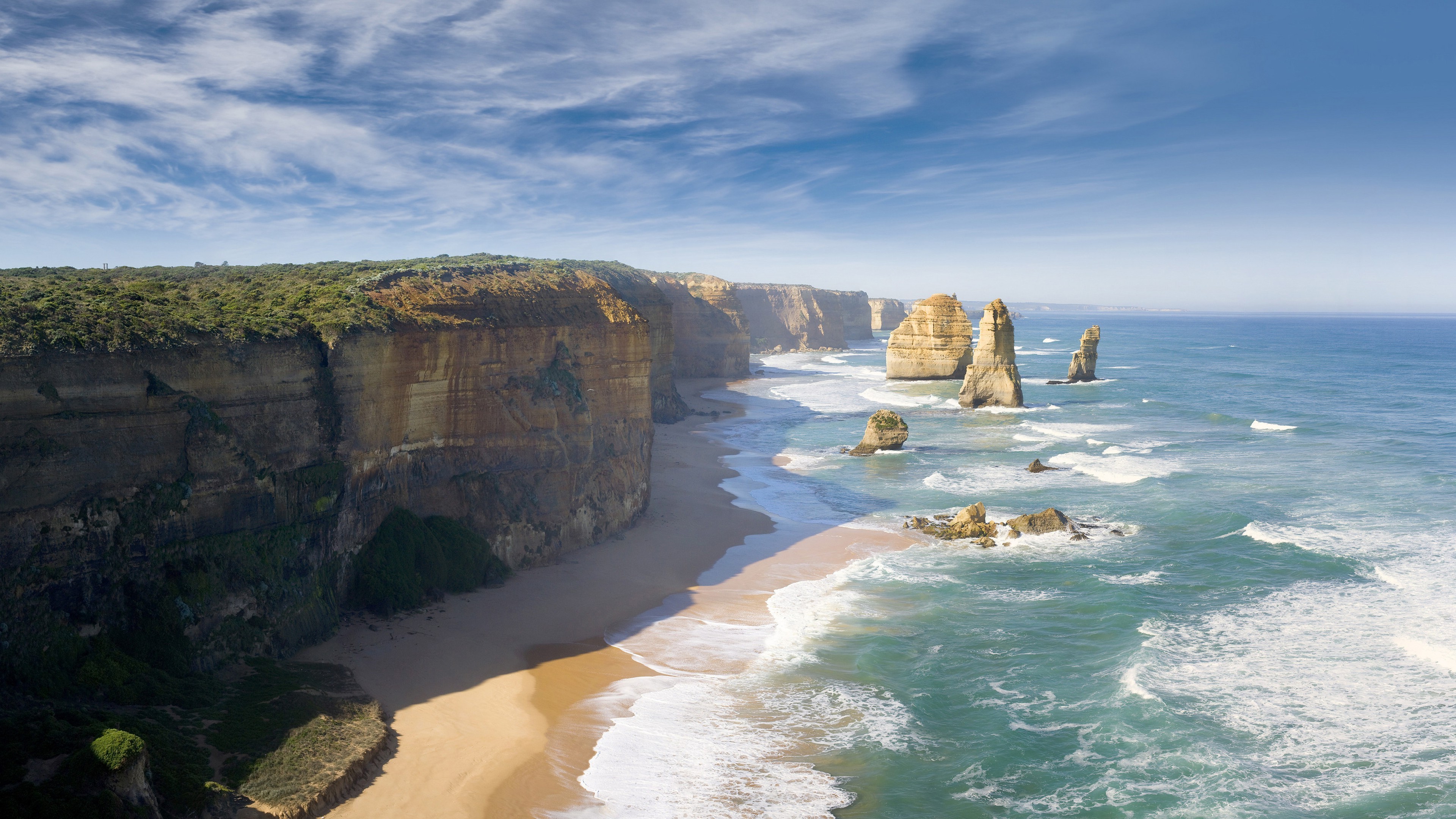 nature, Great Ocean Road, Australia, Coast, Beach, Cliff Wallpapers HD