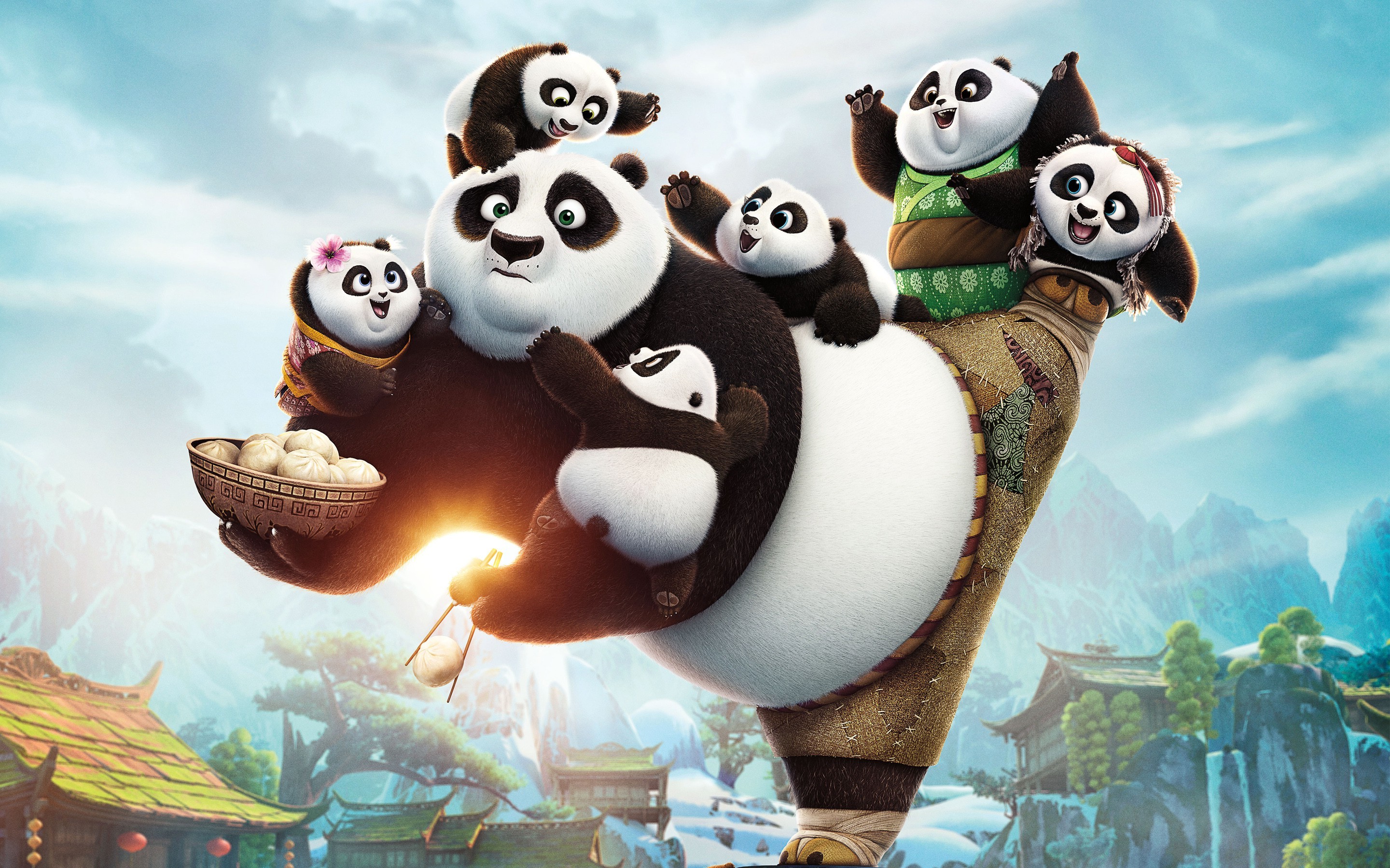 kung Fu Panda 3, Movies, Artwork Wallpapers HD / Desktop and Mobile  Backgrounds