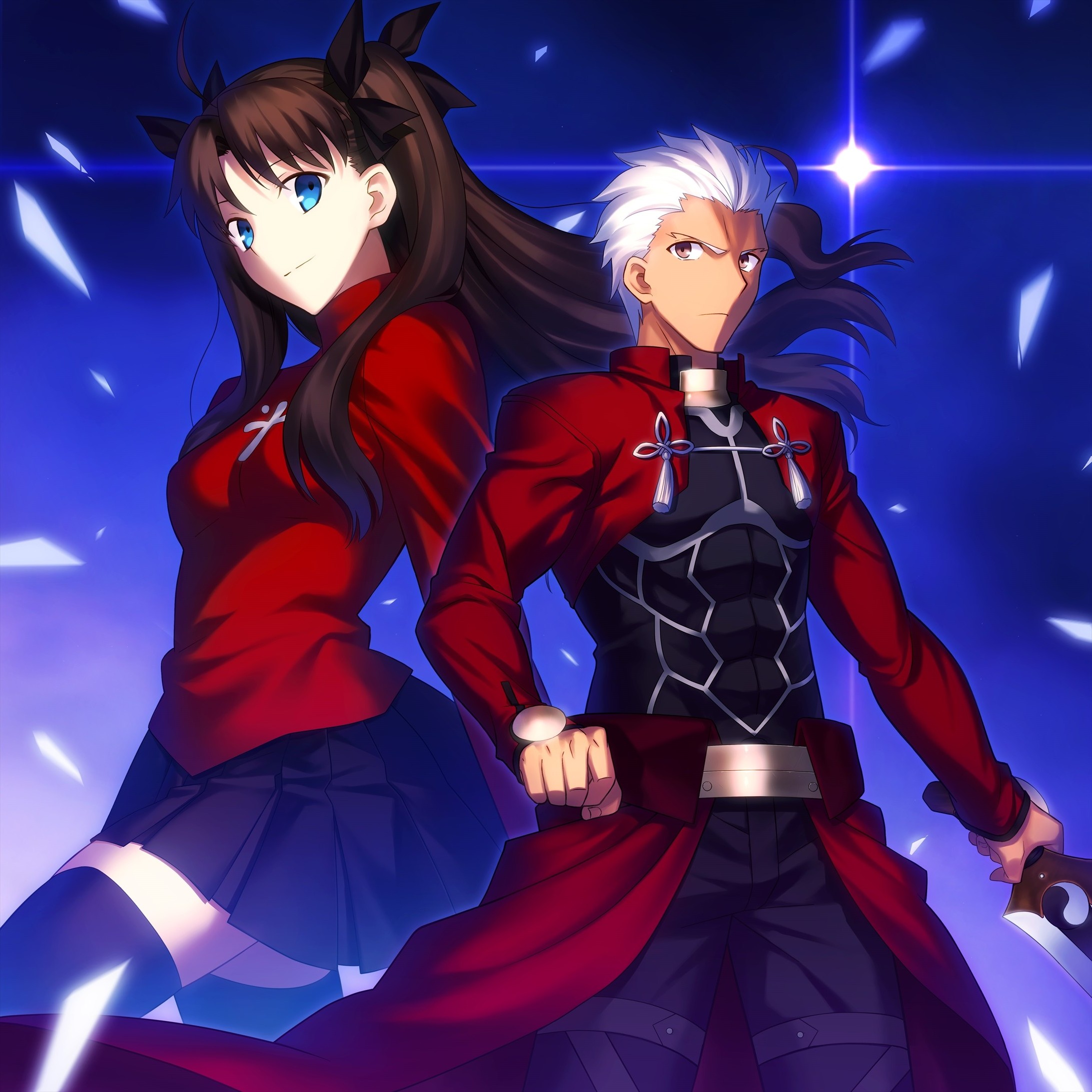Fate Series, Tohsaka Rin, Archer (Fate Stay Night) Wallpapers HD