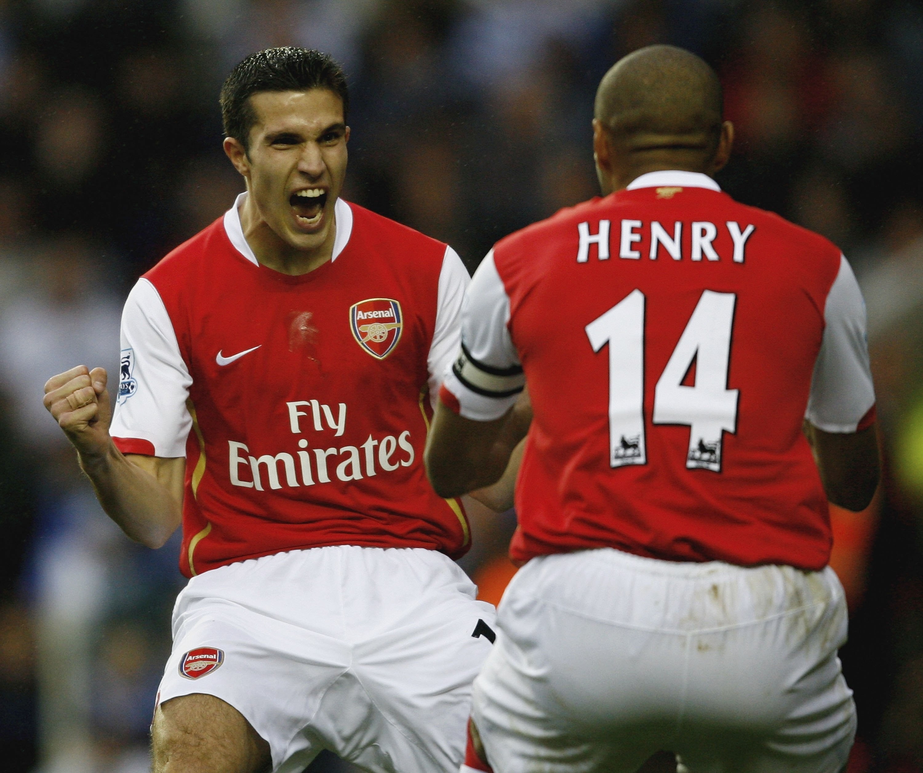 footballers, Thierry Henry, Soccer, Arsenal, Robin Van Persie Wallpapers HD  / Desktop and Mobile Backgrounds