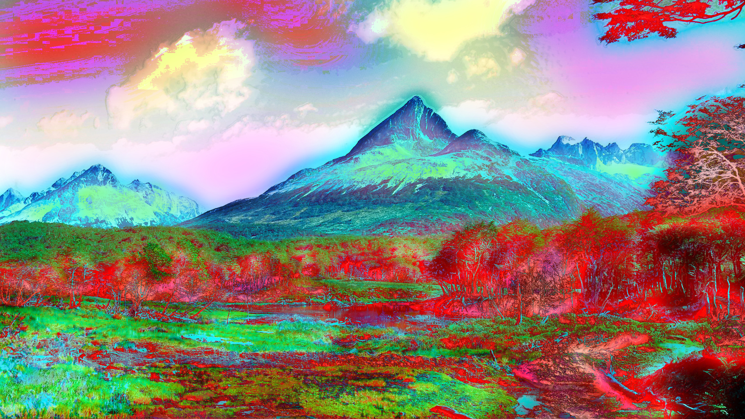 abstract, Trippy, Bright, LSD Wallpapers HD / Desktop and ...