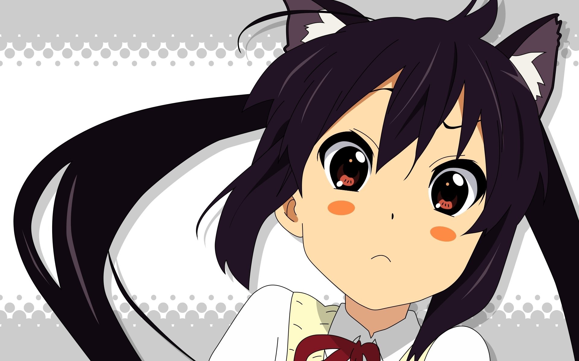 K ON!, Azunyan, Nakano Azusa, Nekomimi Wallpapers HD / Desktop and