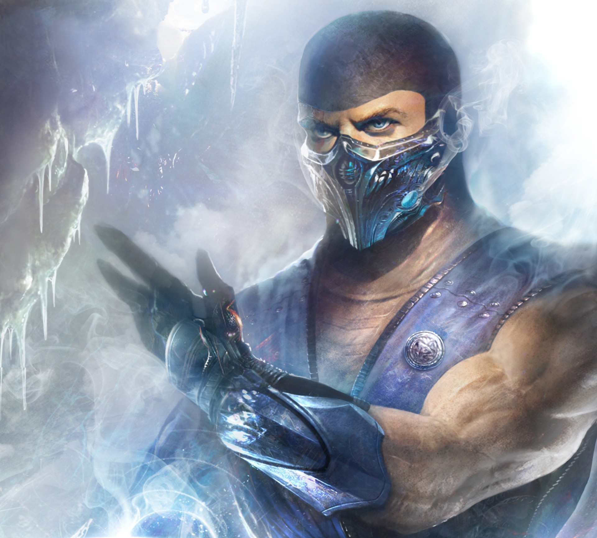 Sub Zero Mortal Kombat Artwork Video Games Wallpapers HD Desktop And Mobile Backgrounds