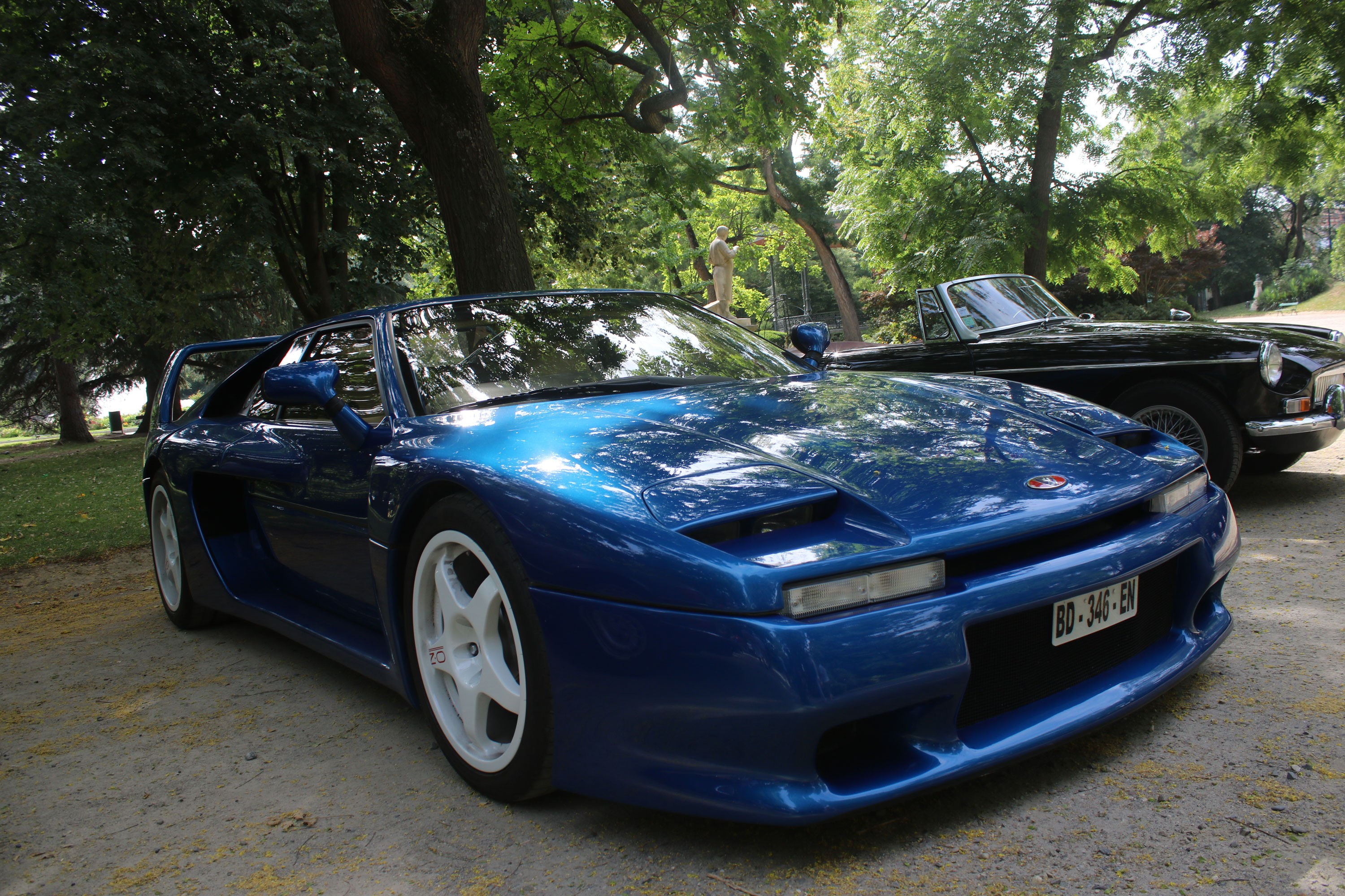 venturi, Car, Blue, Sports car Wallpapers HD / Desktop and Mobile