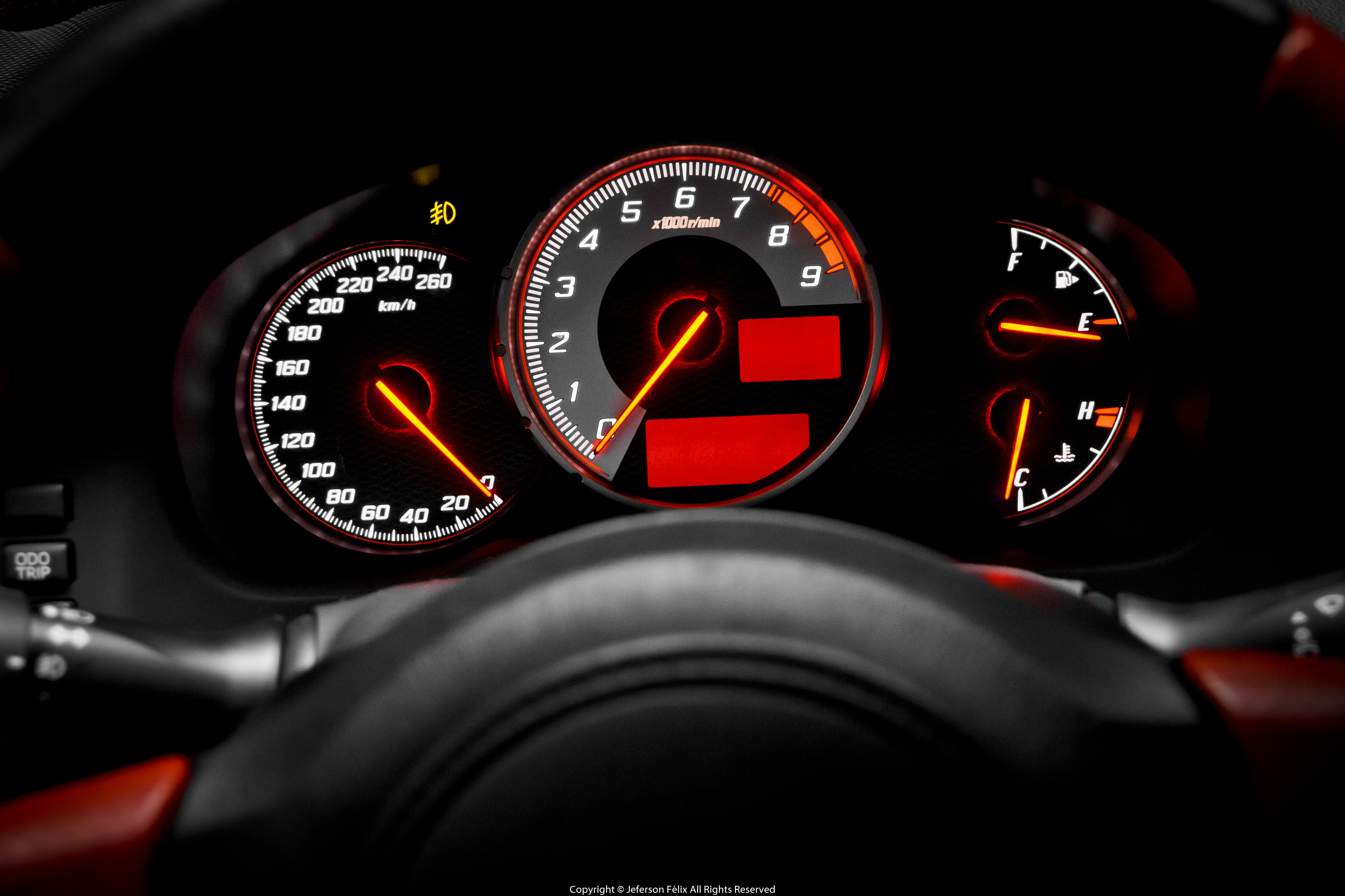 Toyota GT 86, Car, Toyota, GT 86, Instrument panel, Speedometer