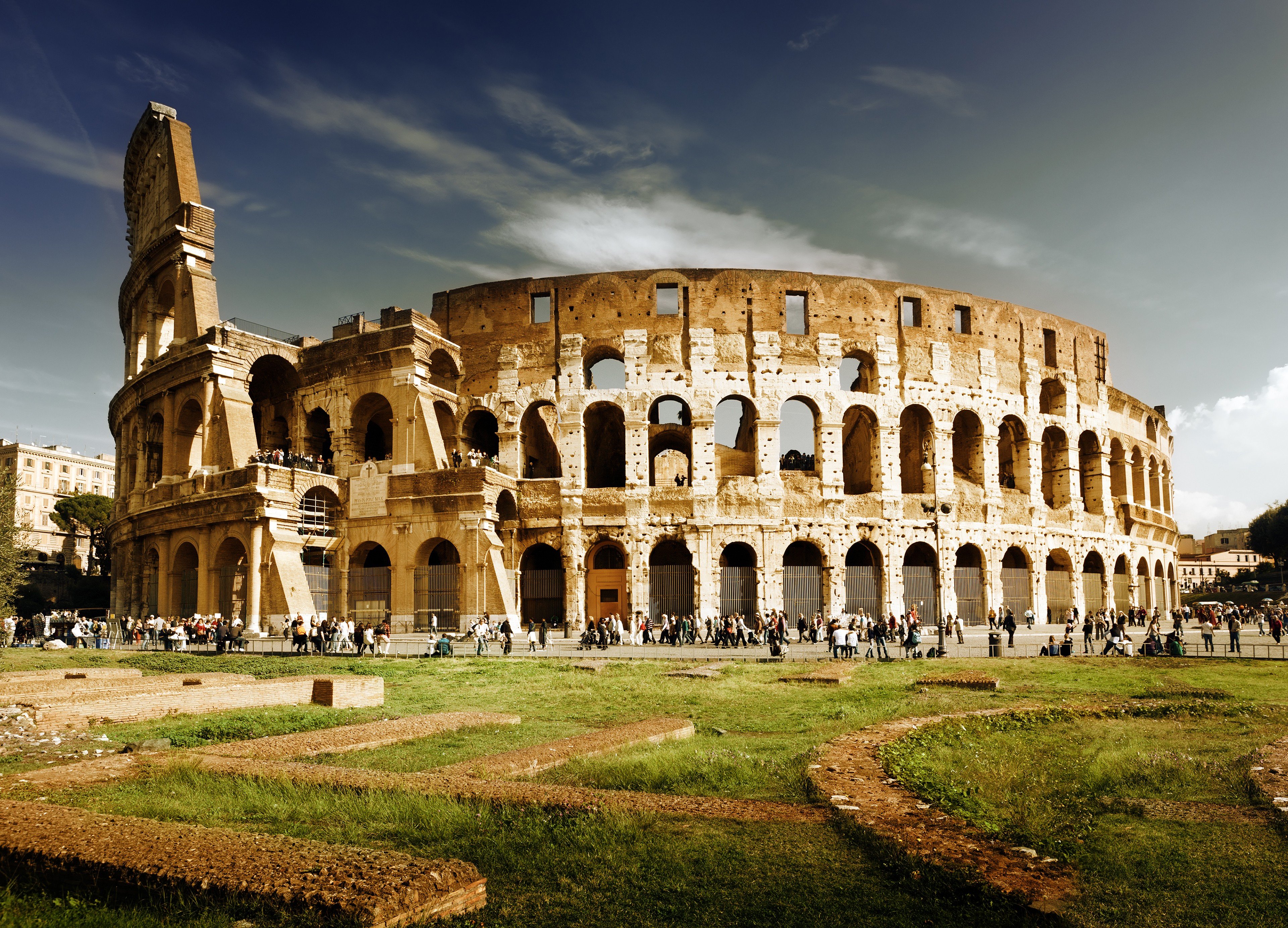 What Were Ancient Rome Buildings Made Of