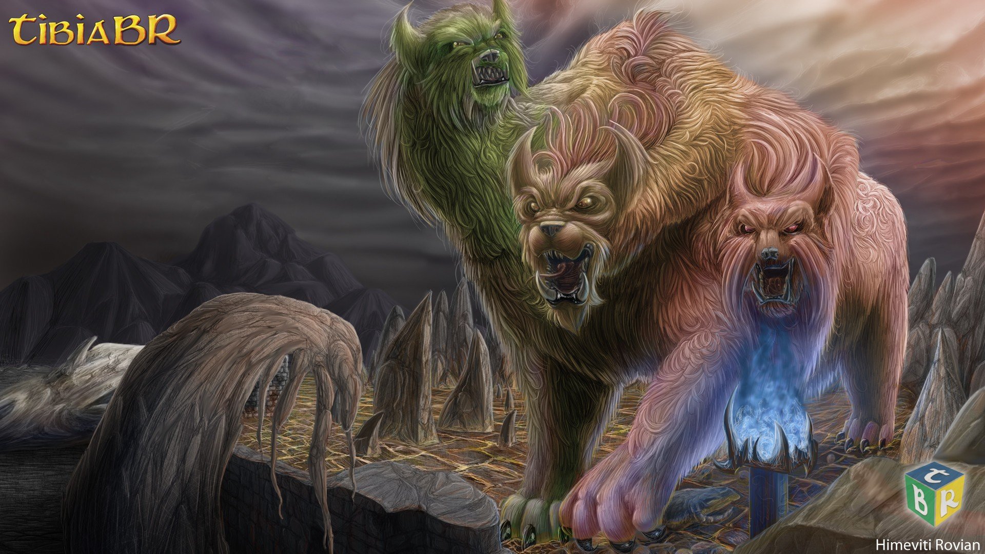 Tibia Pc Gaming Rpg Creature Drawing Wallpapers Hd Desktop And