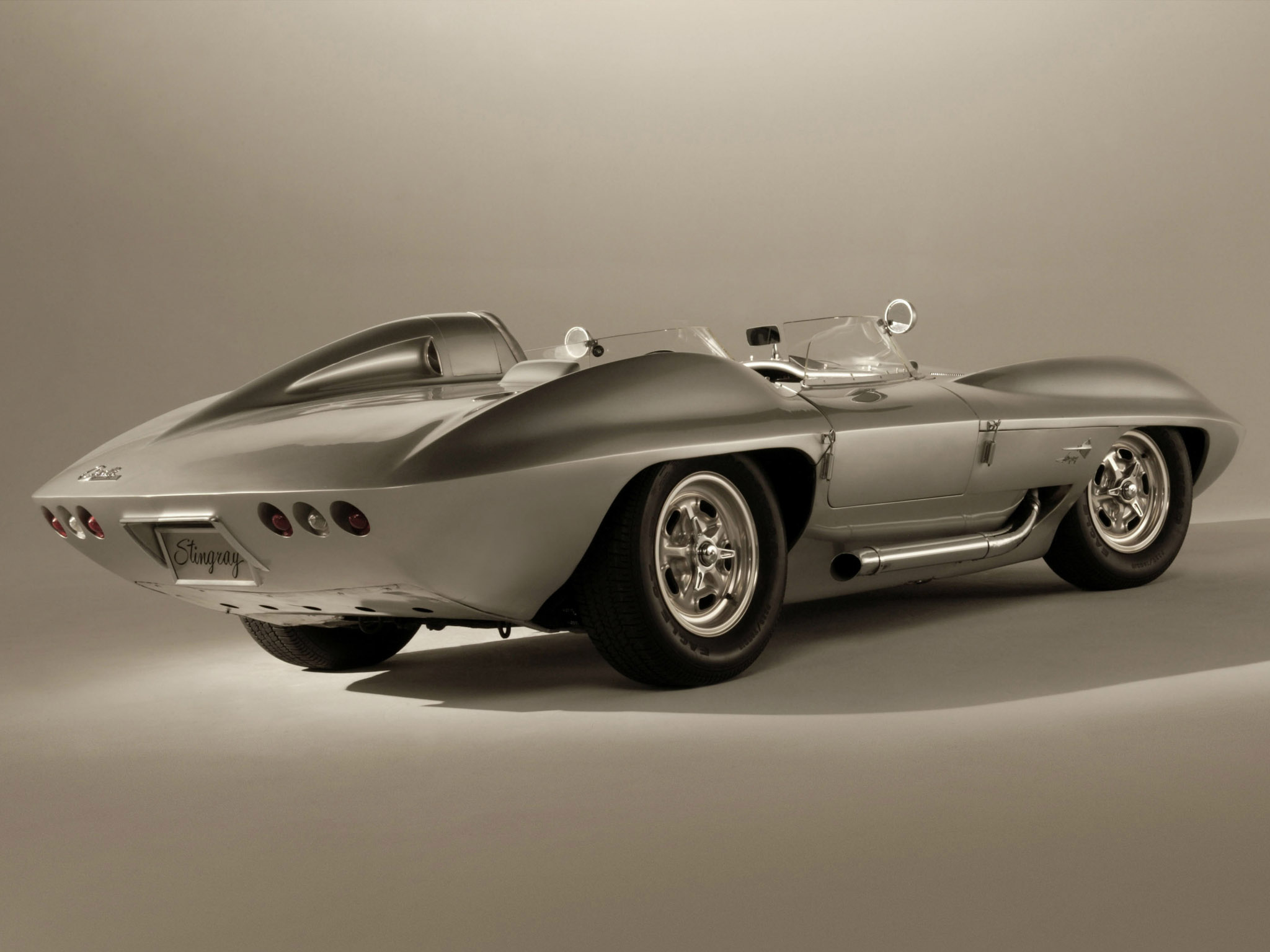 Chevrolet Corvette Stingray Racer Concept Retro Muscle