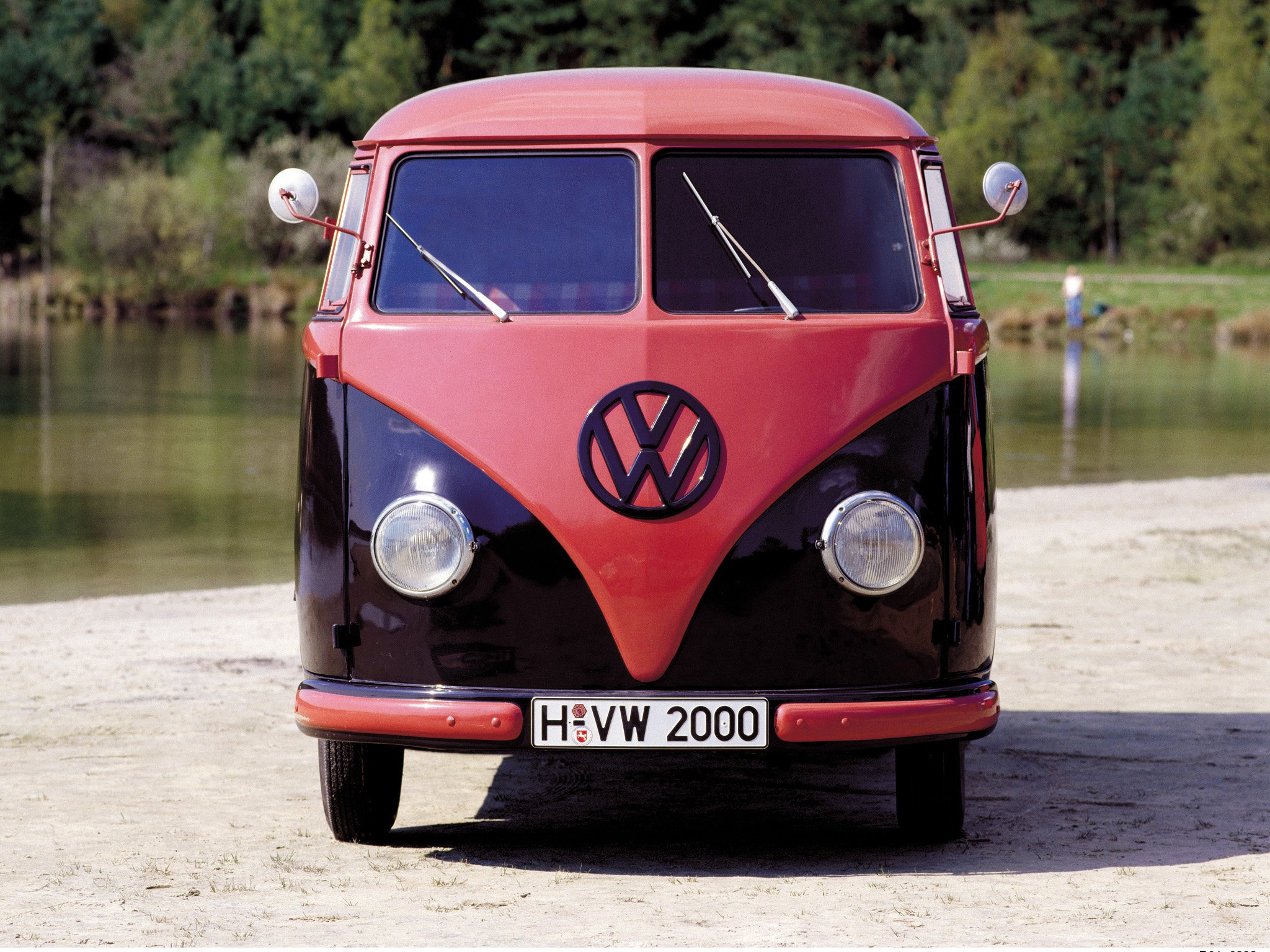 Volkswagen T Kombi Bus Classic Retro Wallpapers Hd