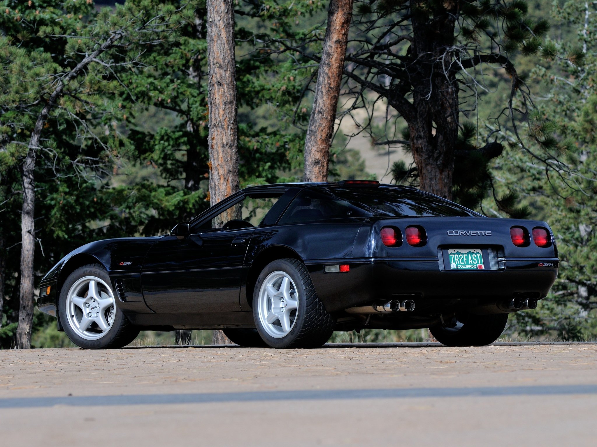 1991 95 Chevrolet Corvette Zr1 Coupe C 4 Supercar Muscle