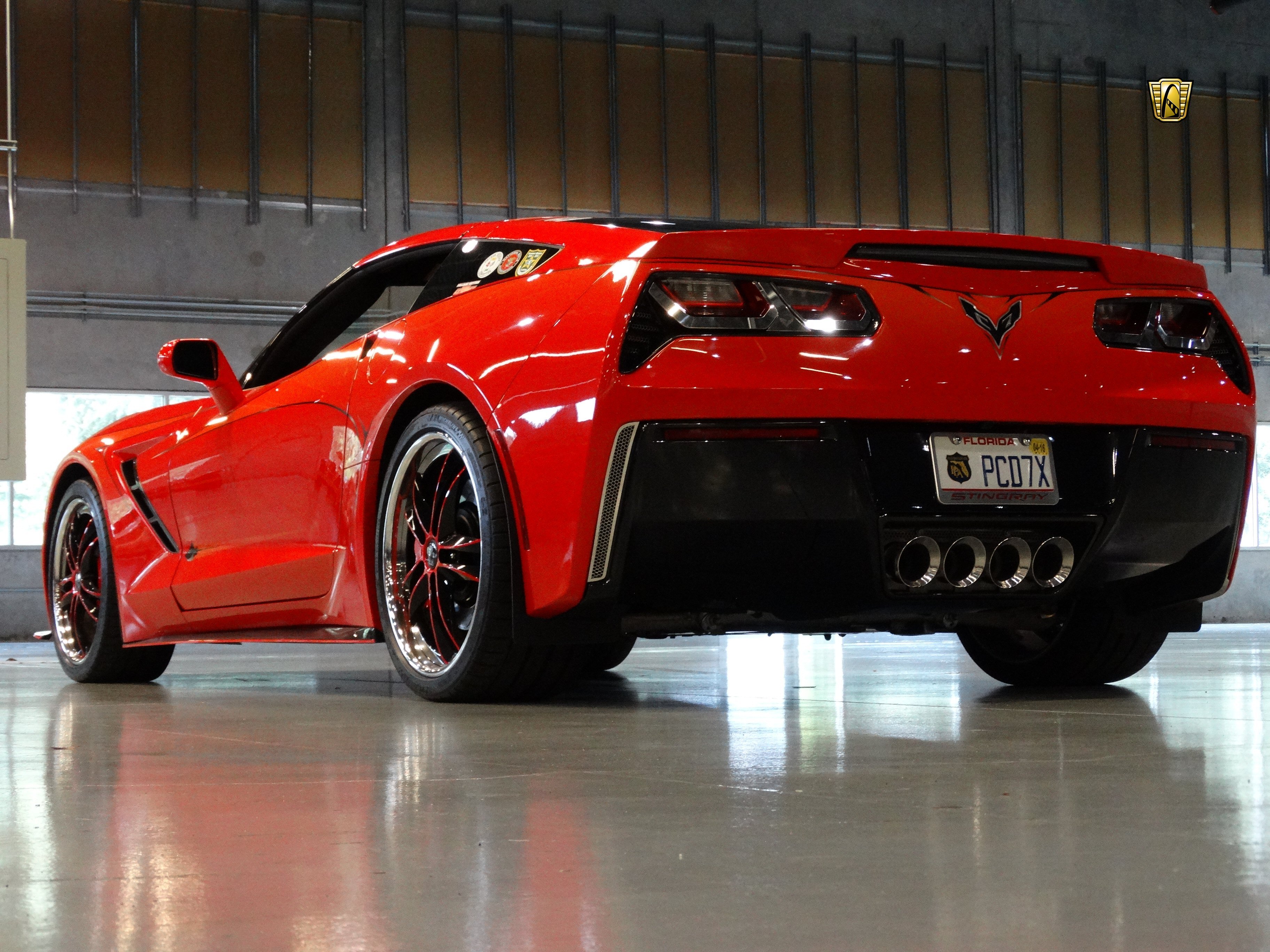 Chevrolet Corvette Lt Z Stingray Cars Coupe Red