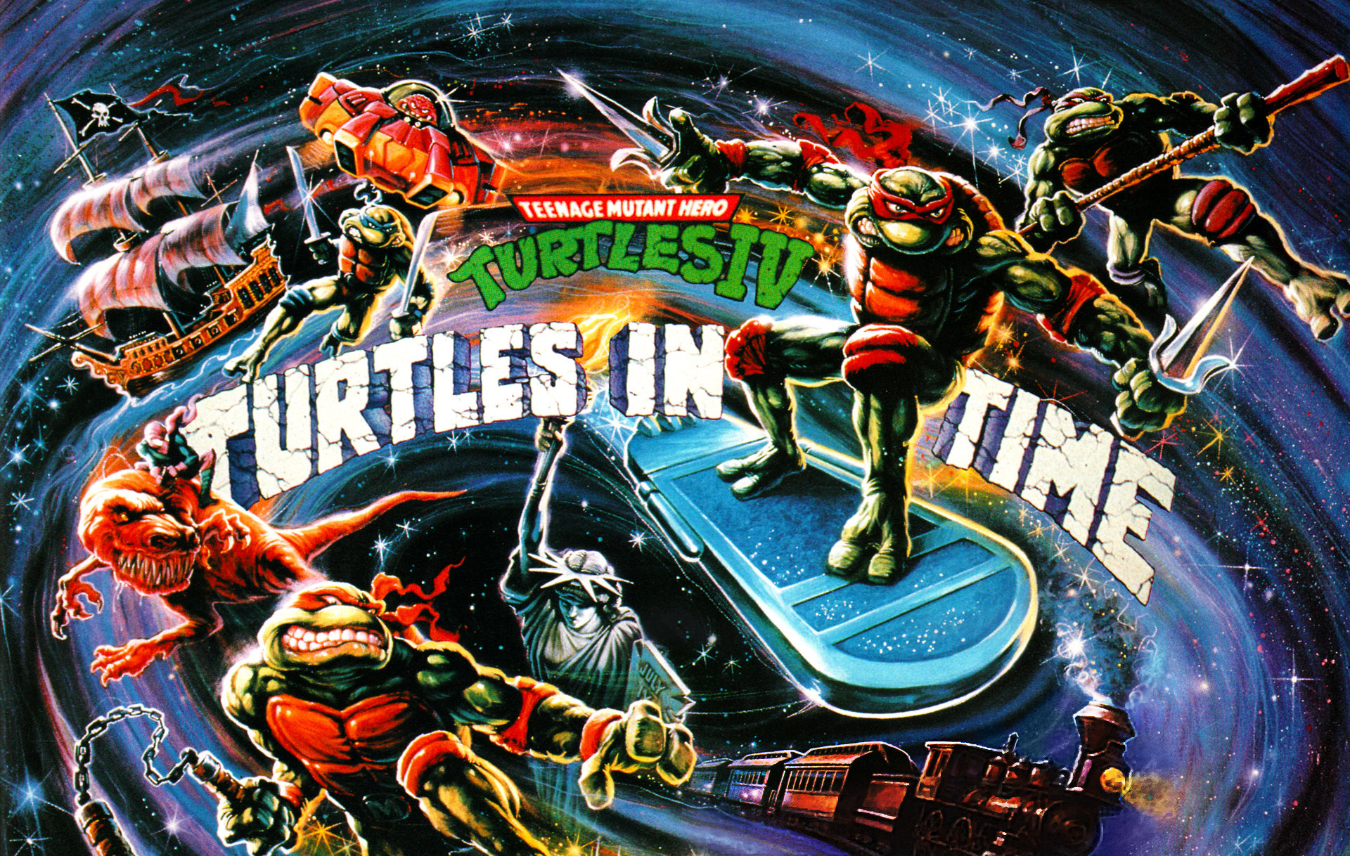 Teenage Mutant Ninja Turtles Iv Turtles In Time Superhero Game