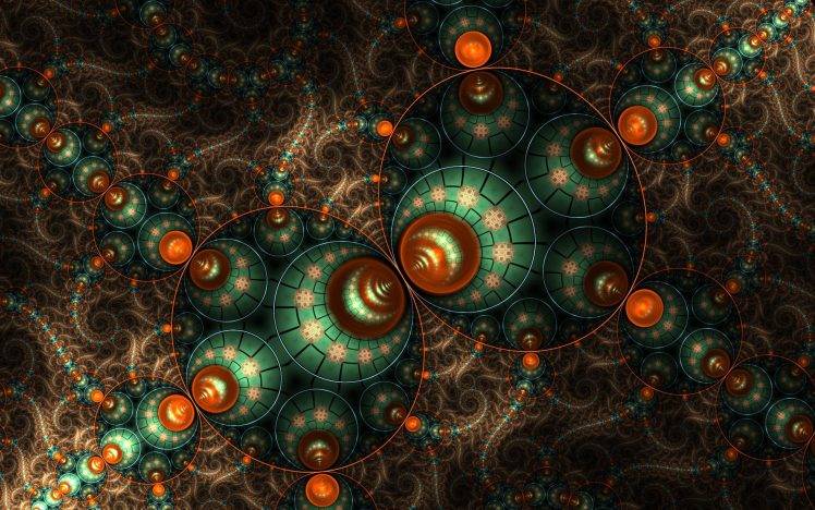 abstract fractals digital art fractal HD Wallpaper Desktop Background