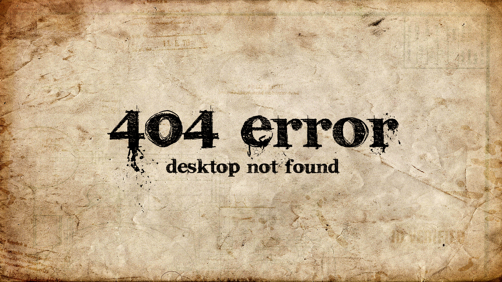 404 computer desktop Wallpaper