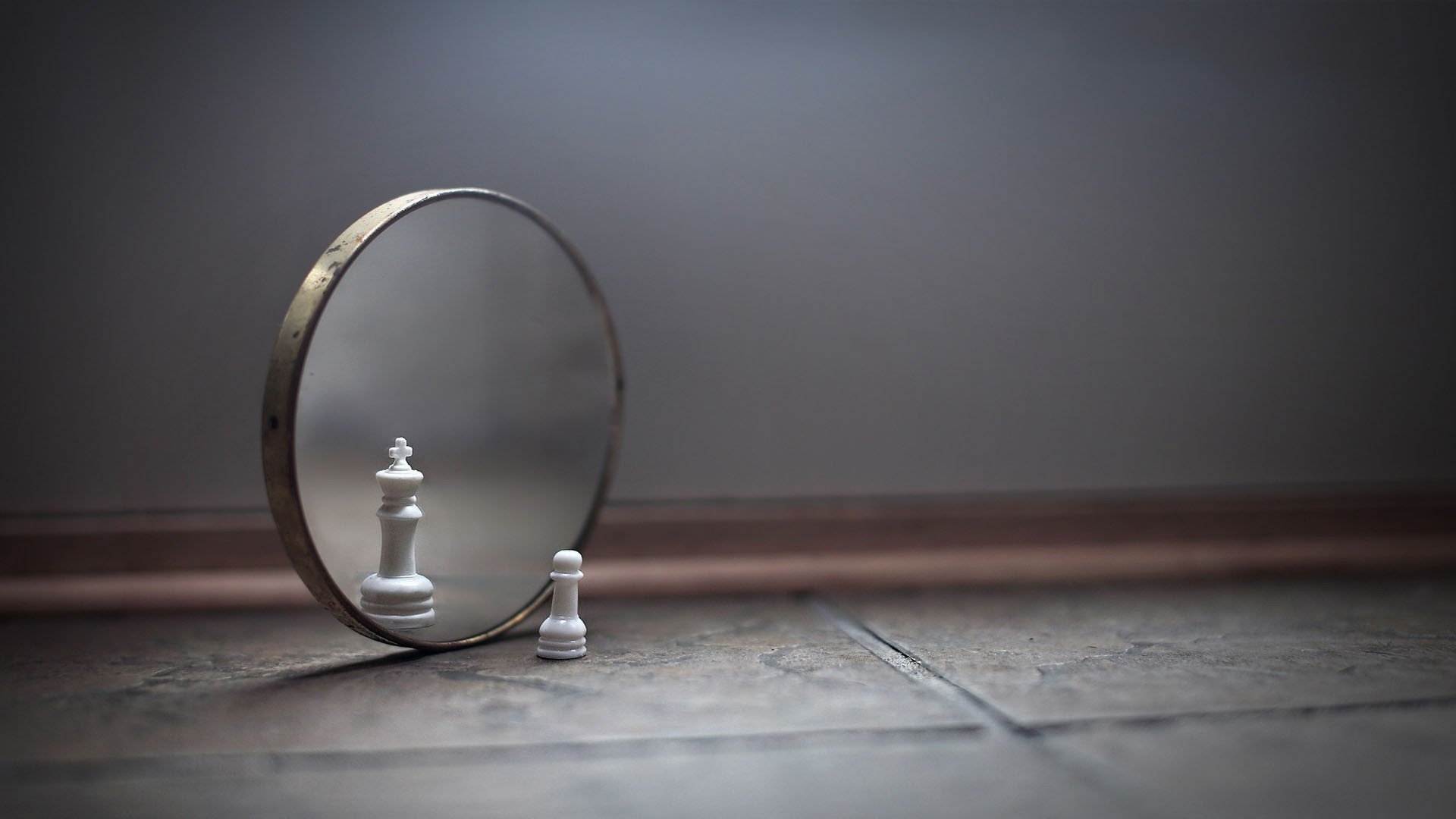Mirrors chess funny Wallpaper