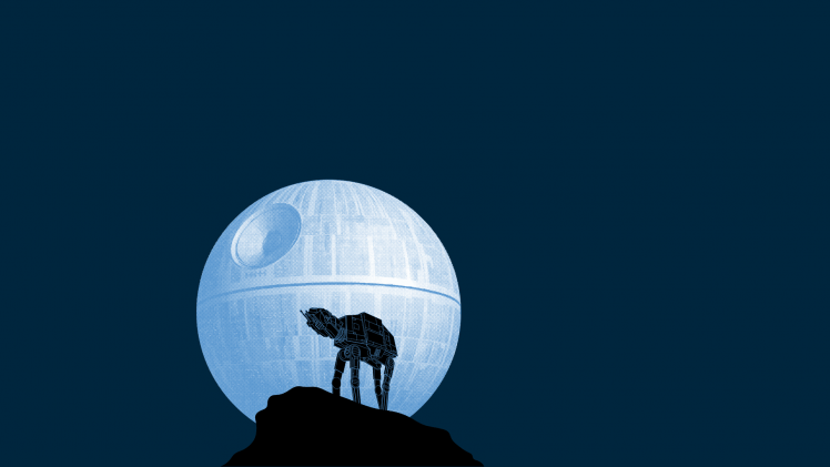 Star Wars minimalistic humor HD Wallpaper Desktop Background