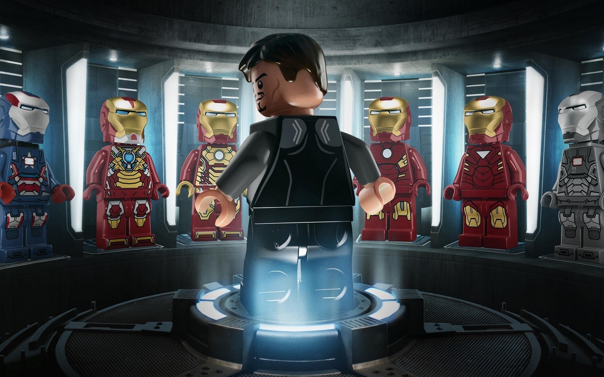 Lego Iron Man Wallpaper
