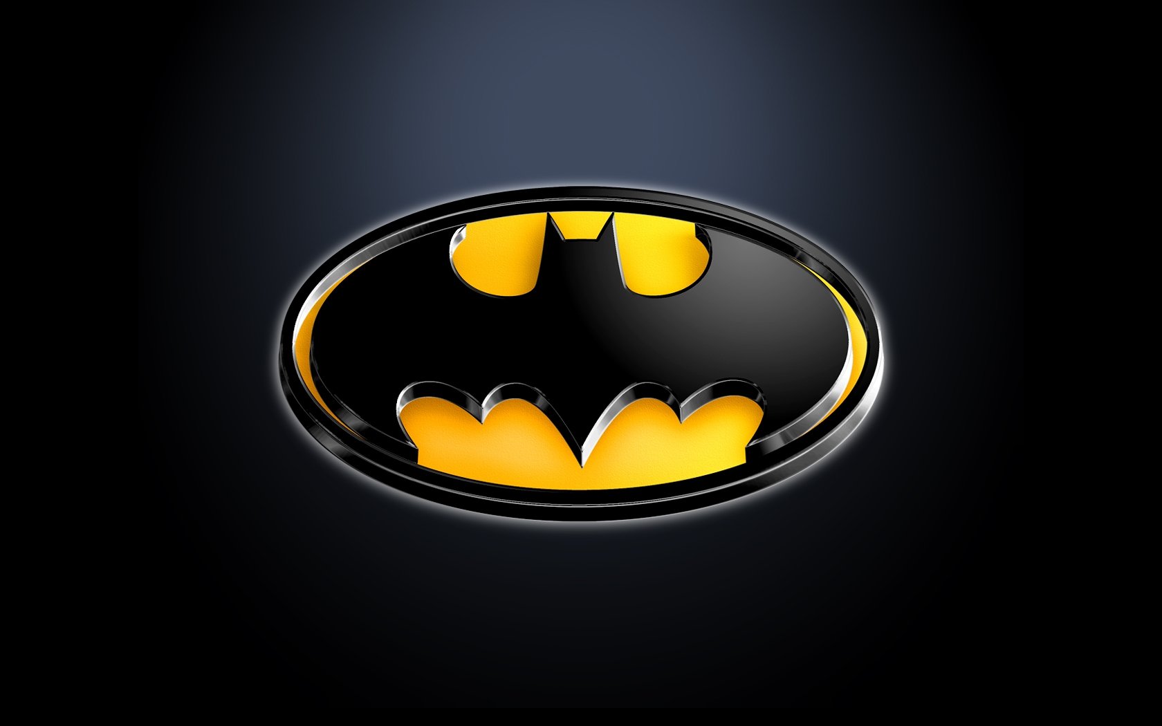 3D Batman Comics Logo Wallpaper