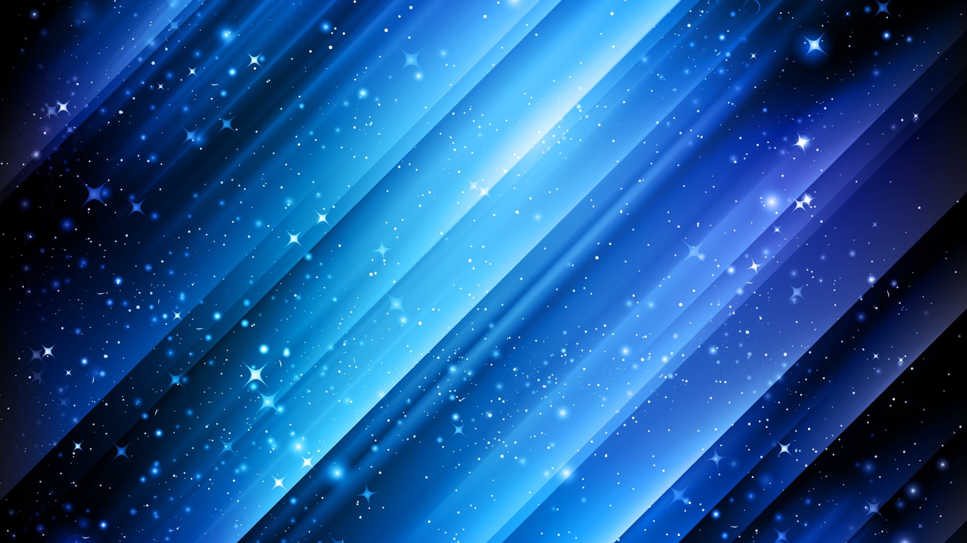 Abstract Blue Lines Snow Wallpaper
