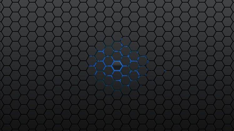 Abstract Hexagon Pattern HD Wallpaper Desktop Background