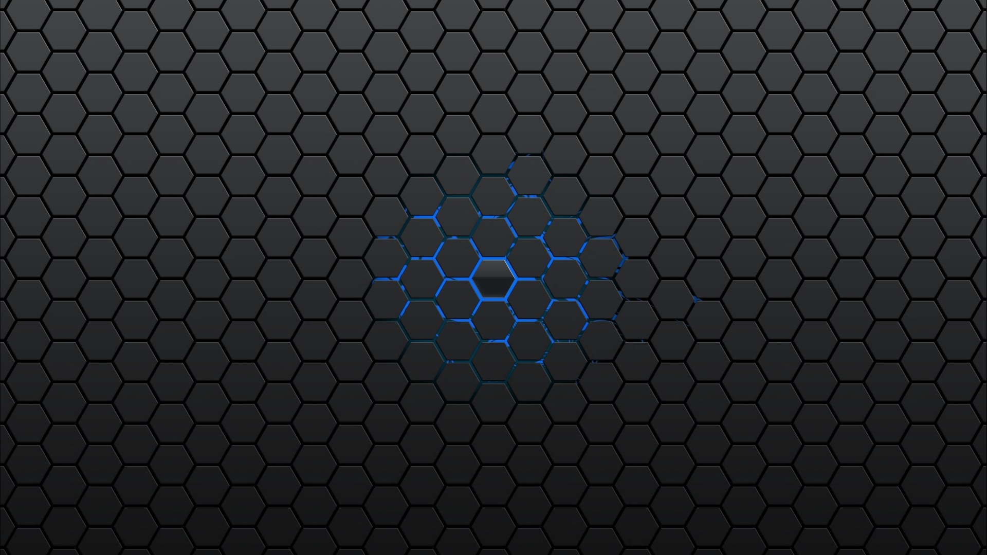 Abstract Hexagon Pattern Wallpaper