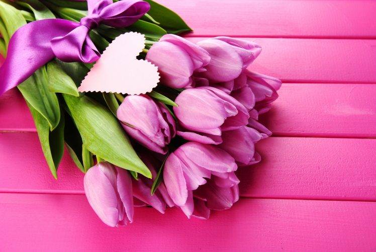 Amazing Tulips Bouquet HD Wallpaper Desktop Background