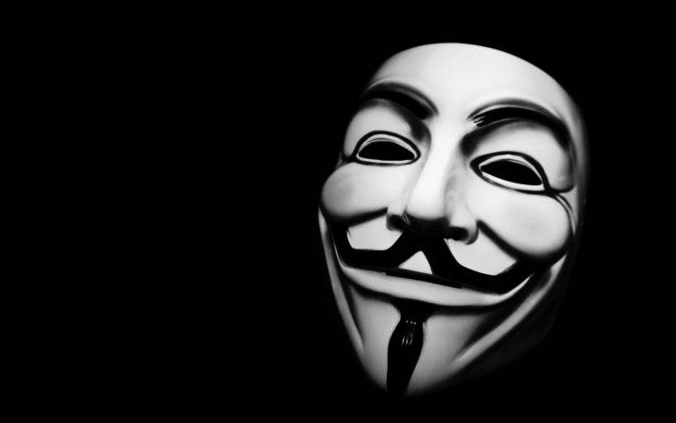 Anonymous V for Vendetta Mask HD Wallpaper Desktop Background