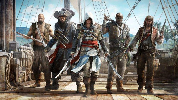 Assassins Creed With Pirates HD Wallpaper Desktop Background