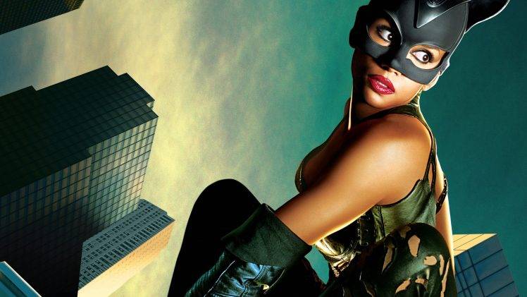 Cat Woman Halle Berry HD Wallpaper Desktop Background