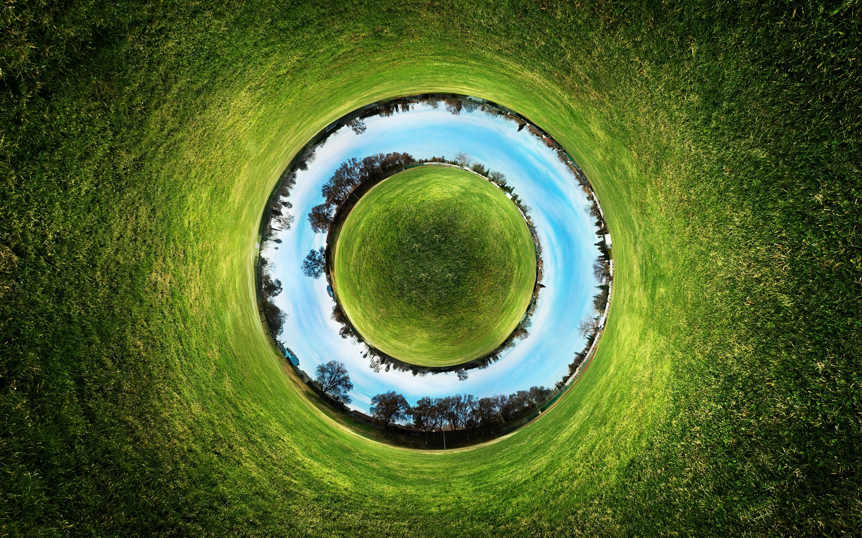 Circle of World Wallpaper