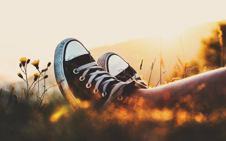Converse Shoes in Summer Wallpapers HD 