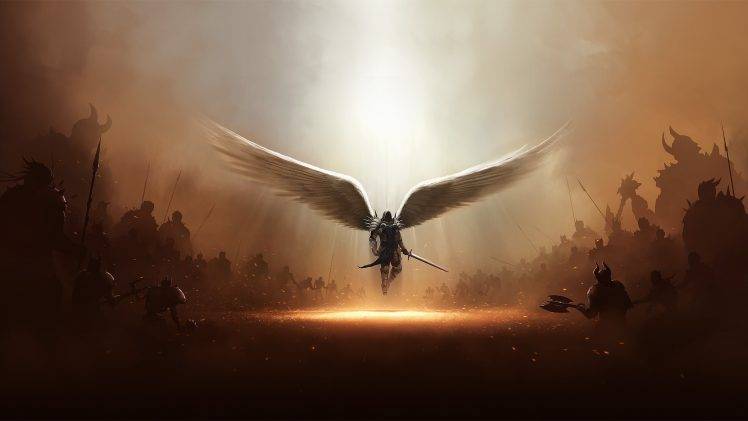 Diablo 3 Archangel HD Wallpaper Desktop Background